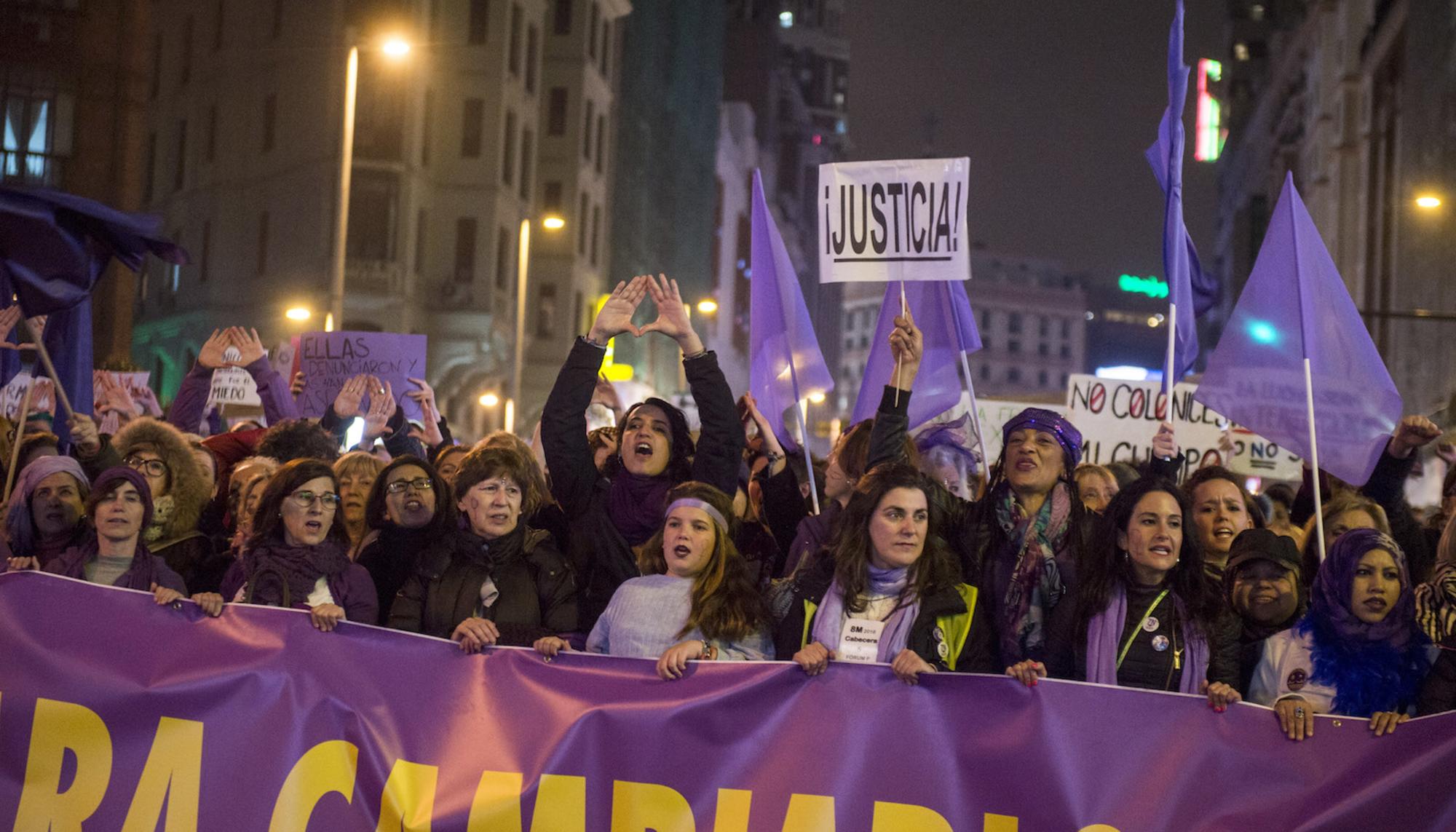 Manifestacion 8 de marzo 16