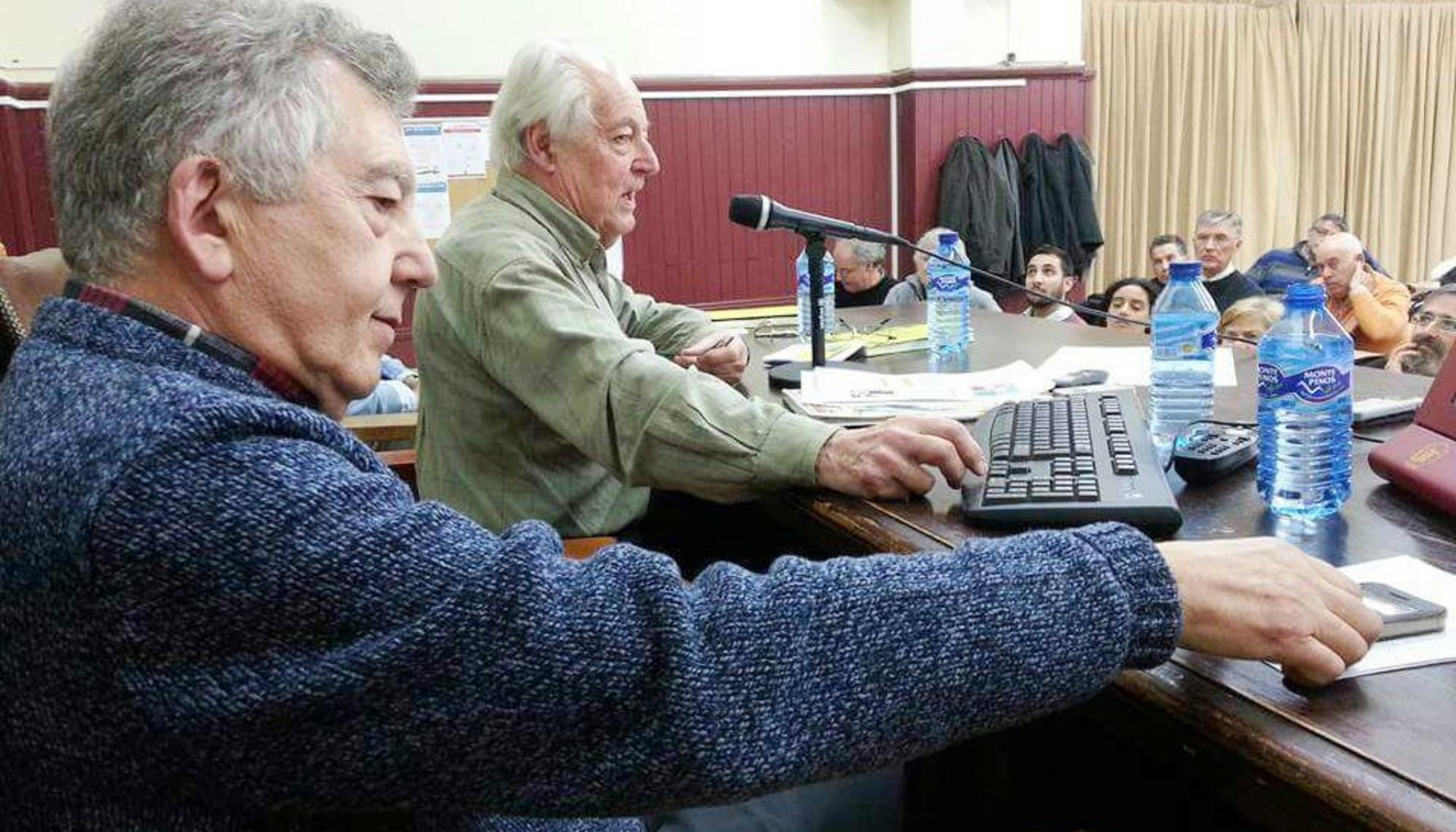 Leandro del Moral y Manuel Delgado
