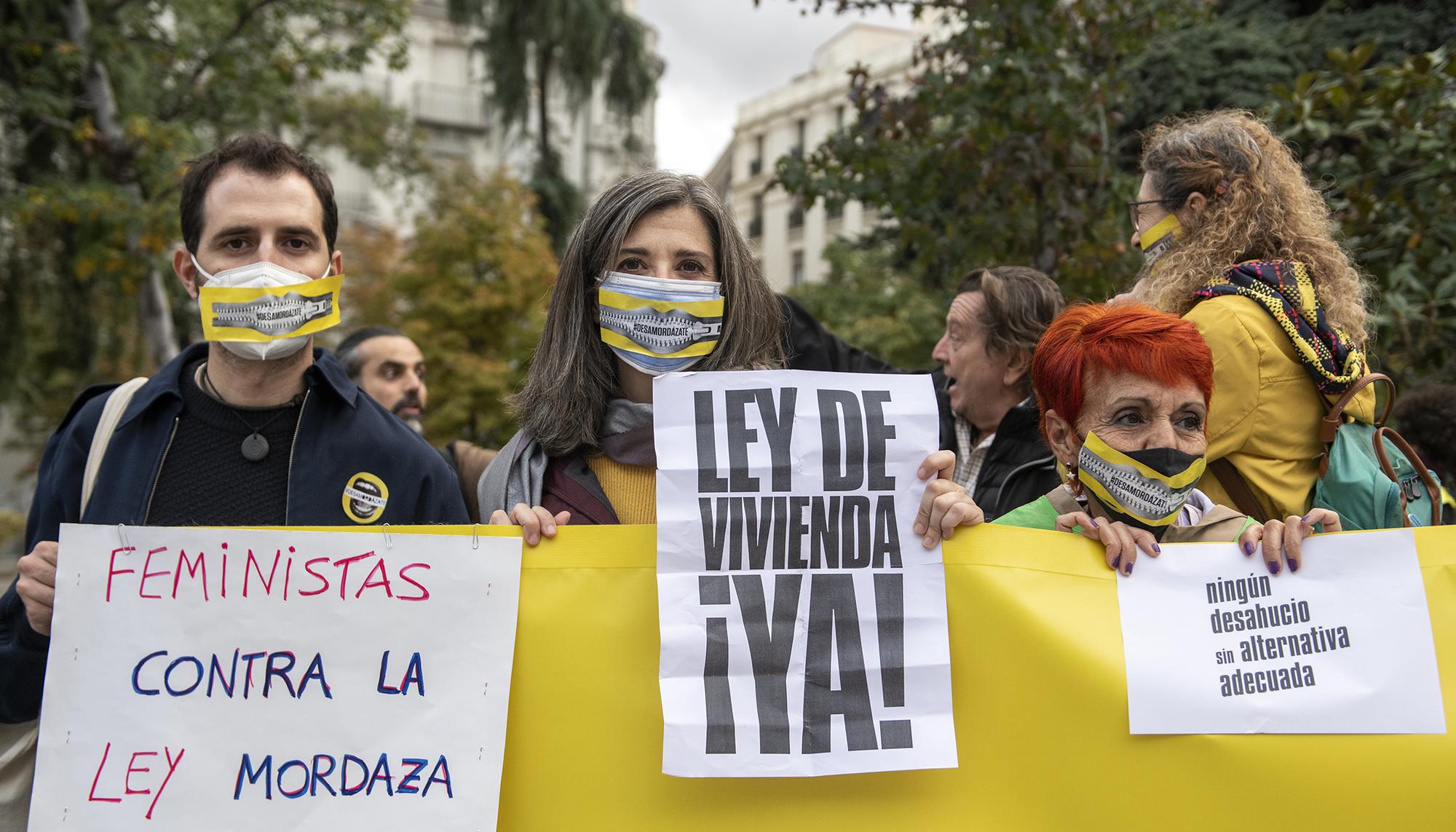 Ley Mordaza 12 horas amordazados Congreso - 1