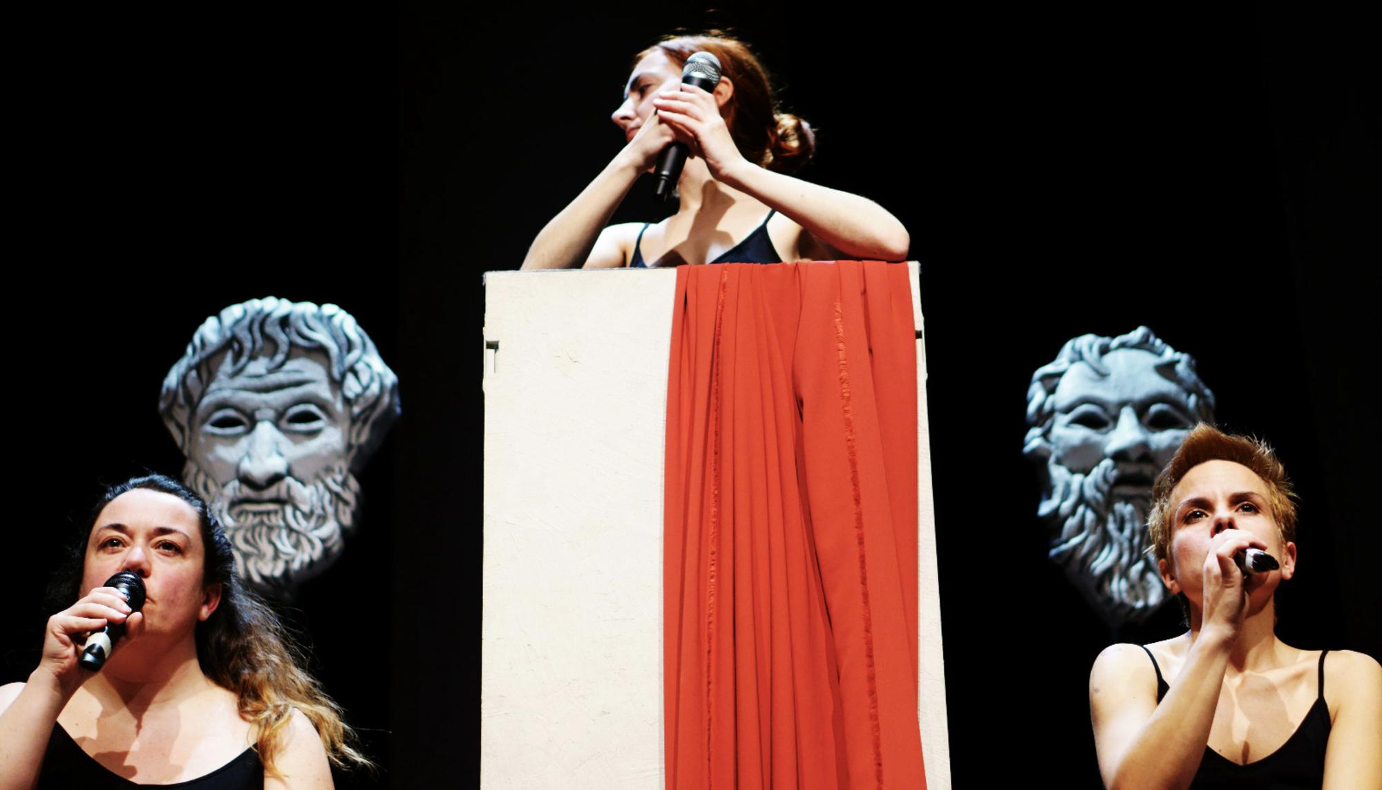 Sofía e as postsocráticas Inversa Teatro