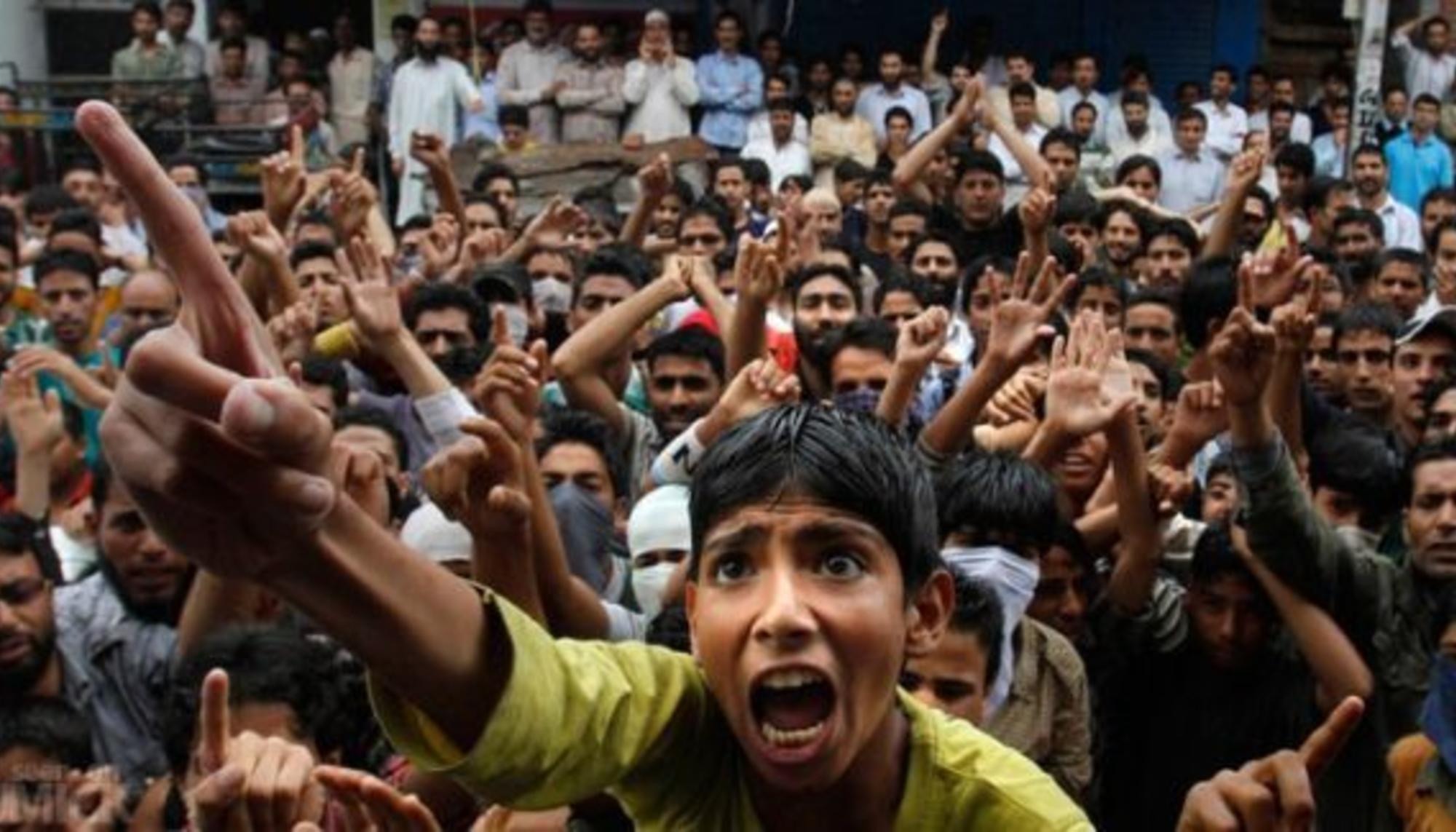 Cachemira protestas