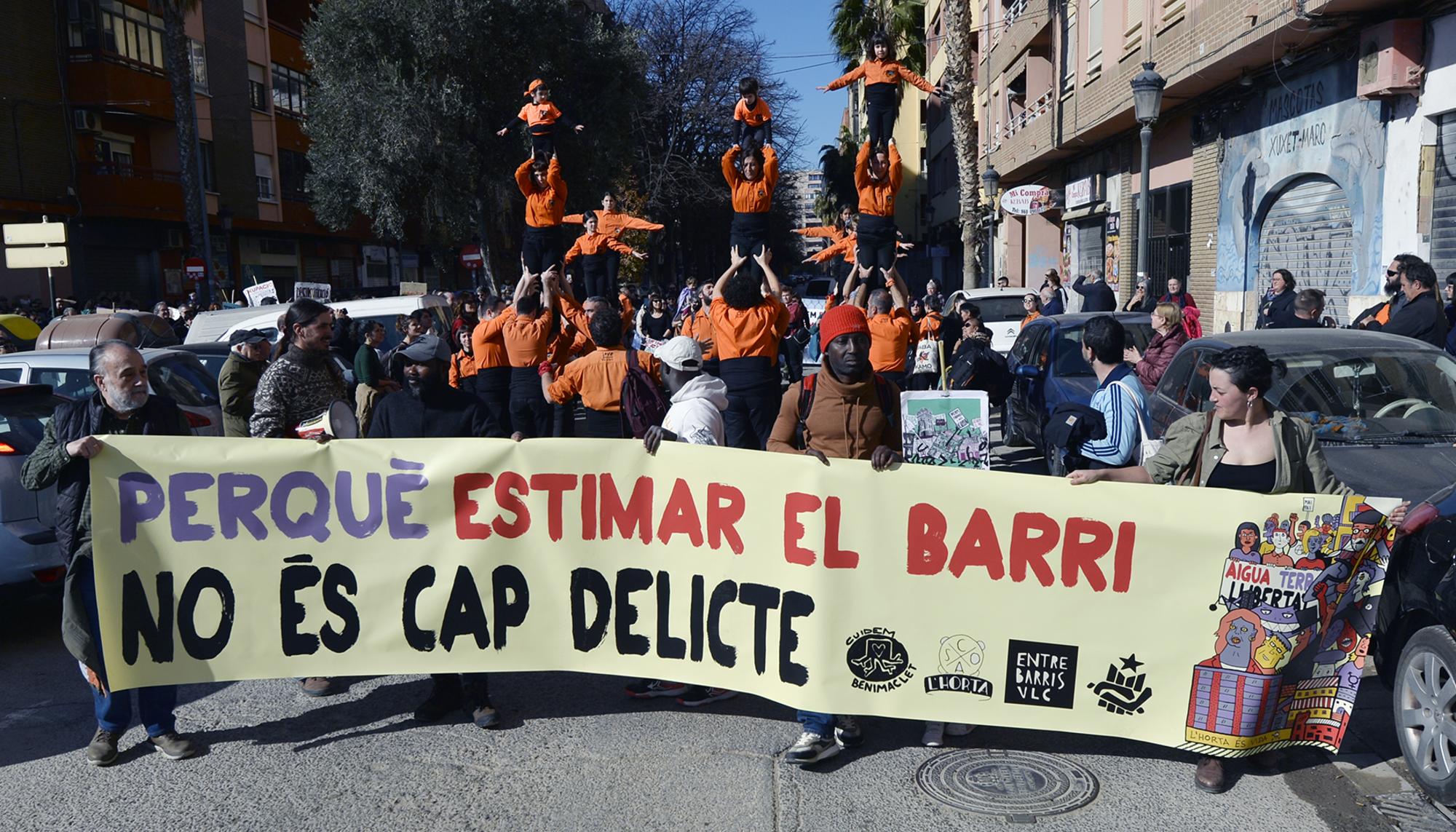 Manifestacion Benimaclet contra el PAI y la represión - 6