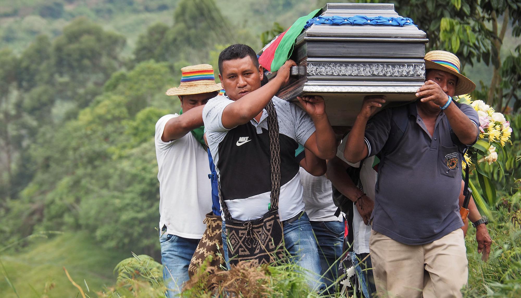 Entierro Abelardo Activista Cauca - 1