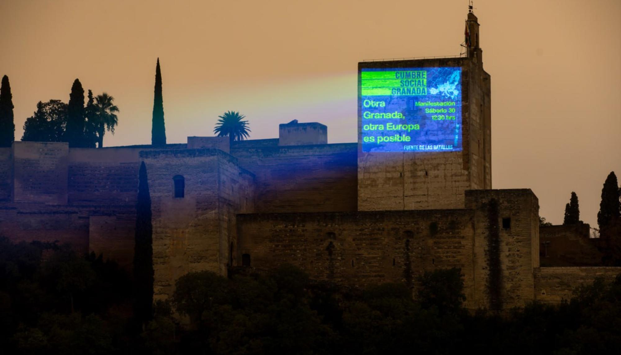 Anuncio de la Cumbre Social de Granada