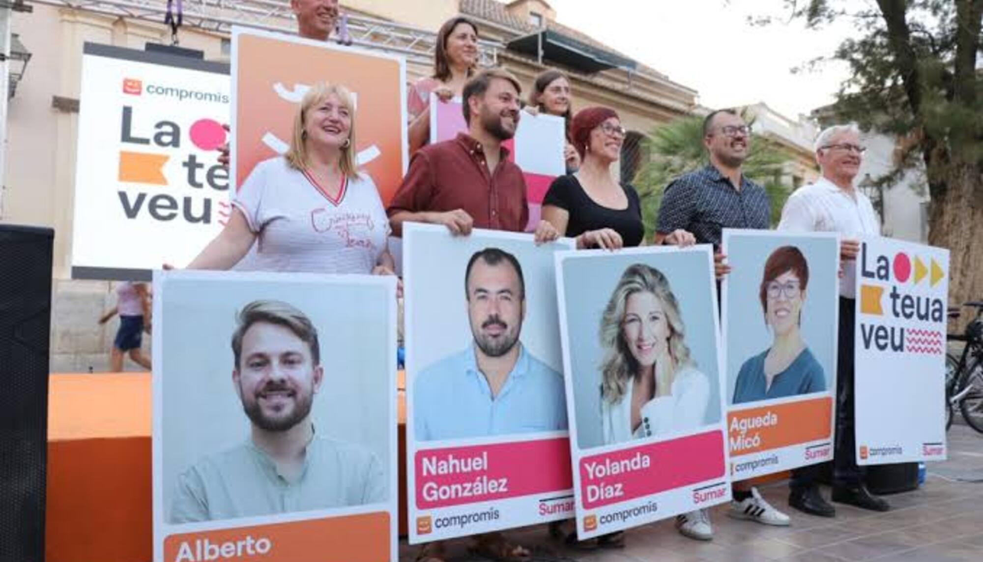 Candidatos Sumar compromís