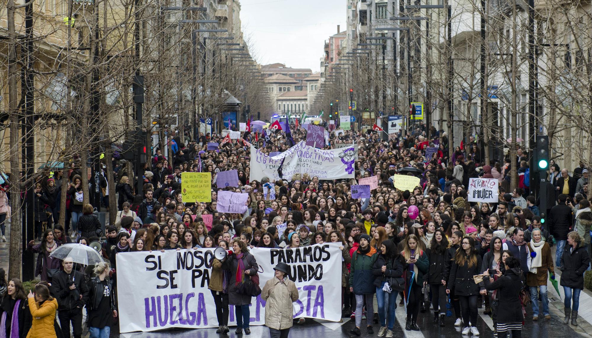 Manifestacion 8M Granada