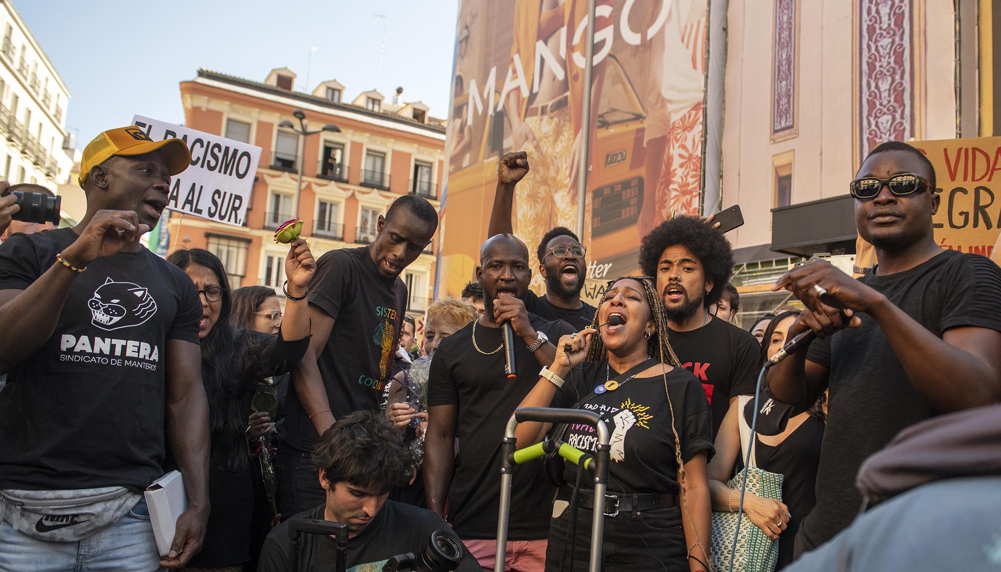 Concentración Callao masacre melilla - 9