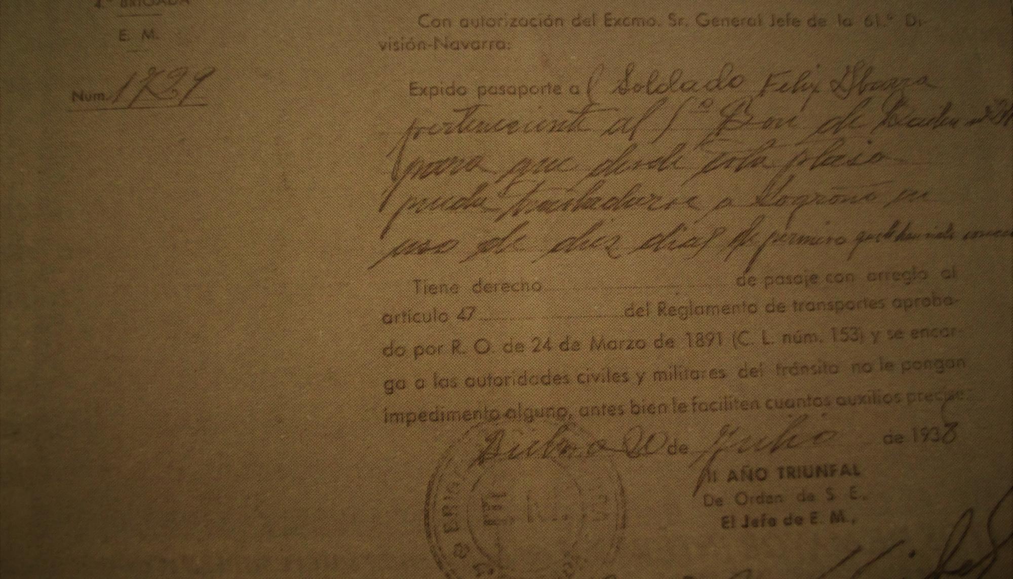 Papeles falsos