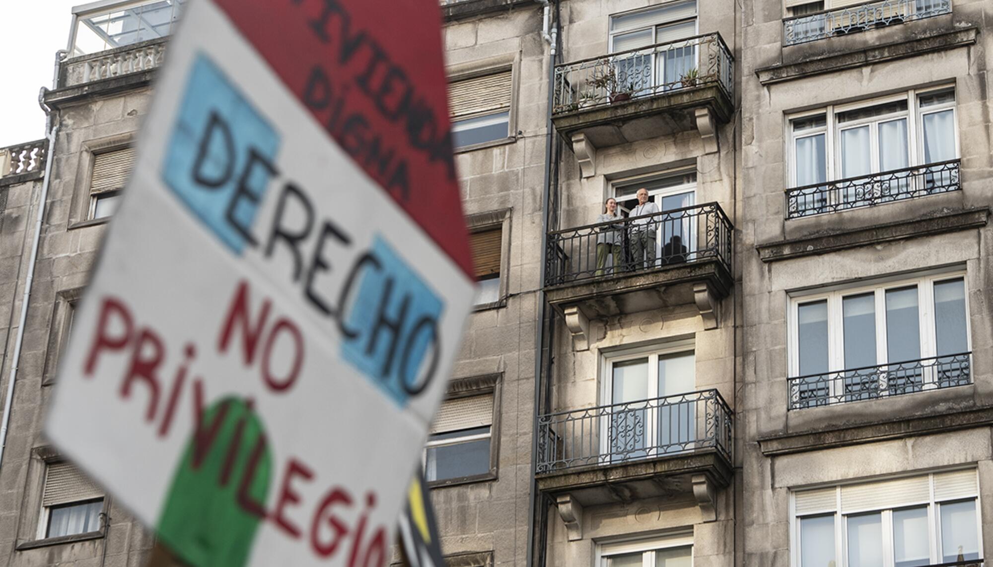Manifestación vivenda Galicia Vigo 5A - 5