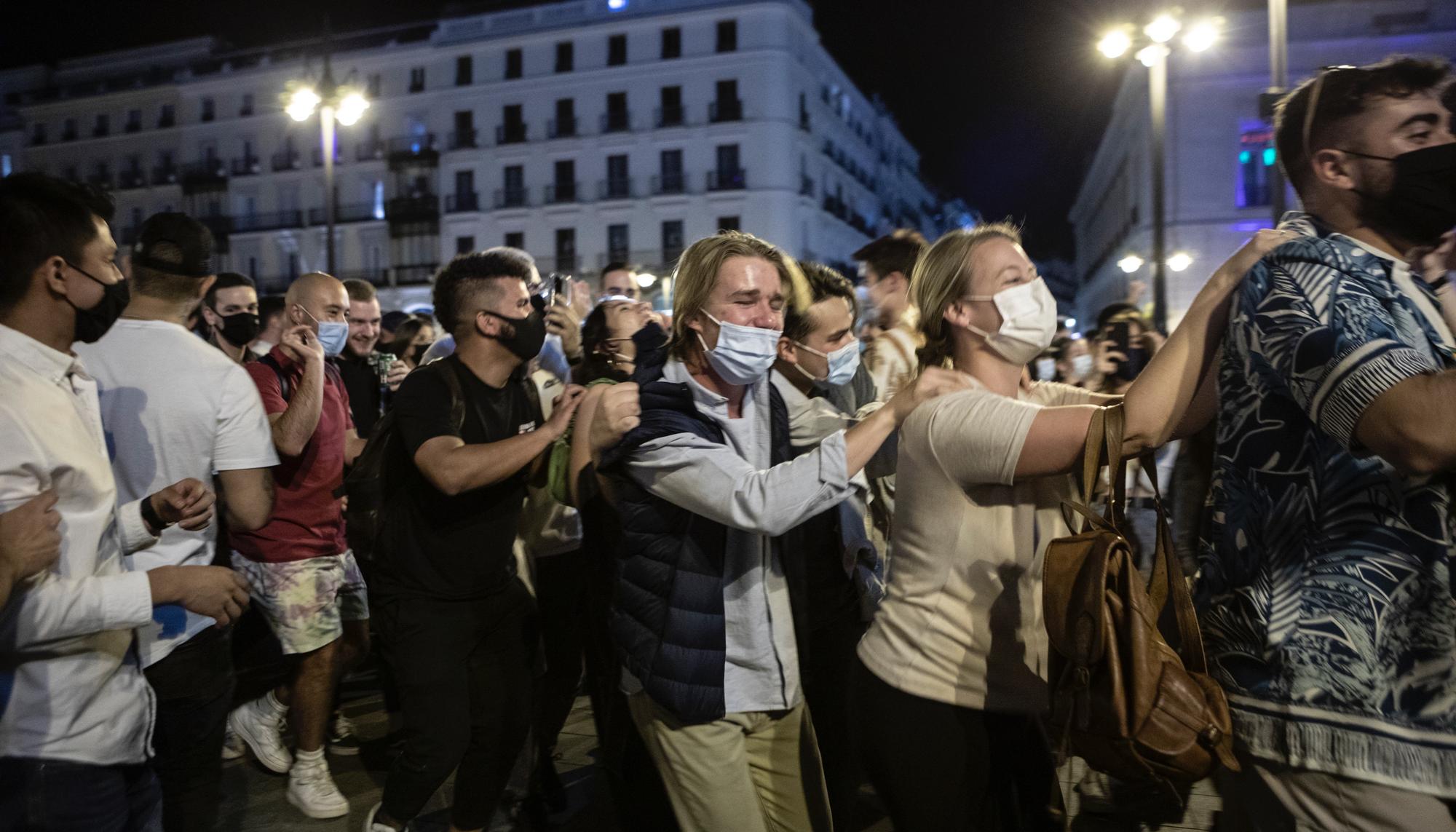 NO USAR fin toque de queda Madrid 