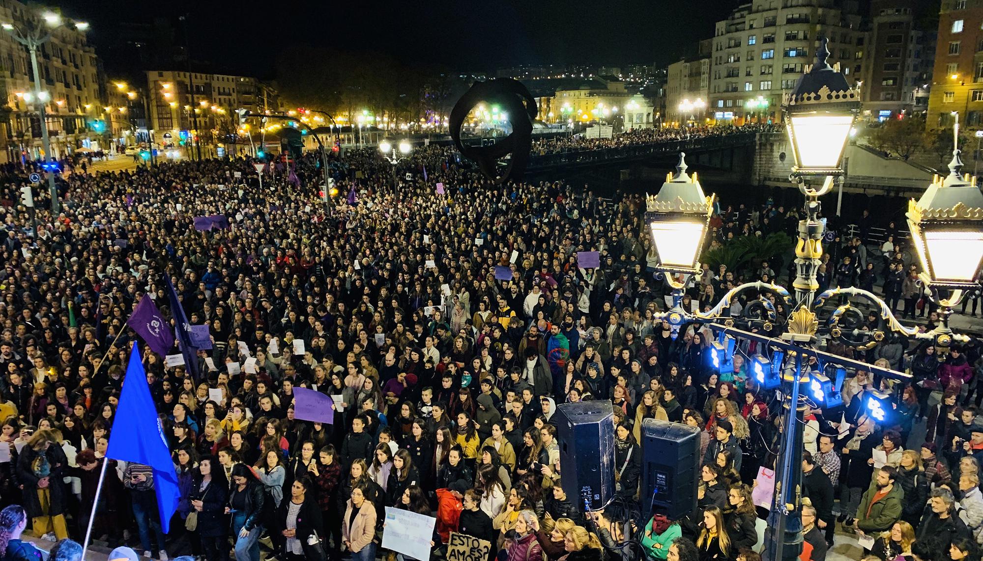 Manifestación 25N Bilbao