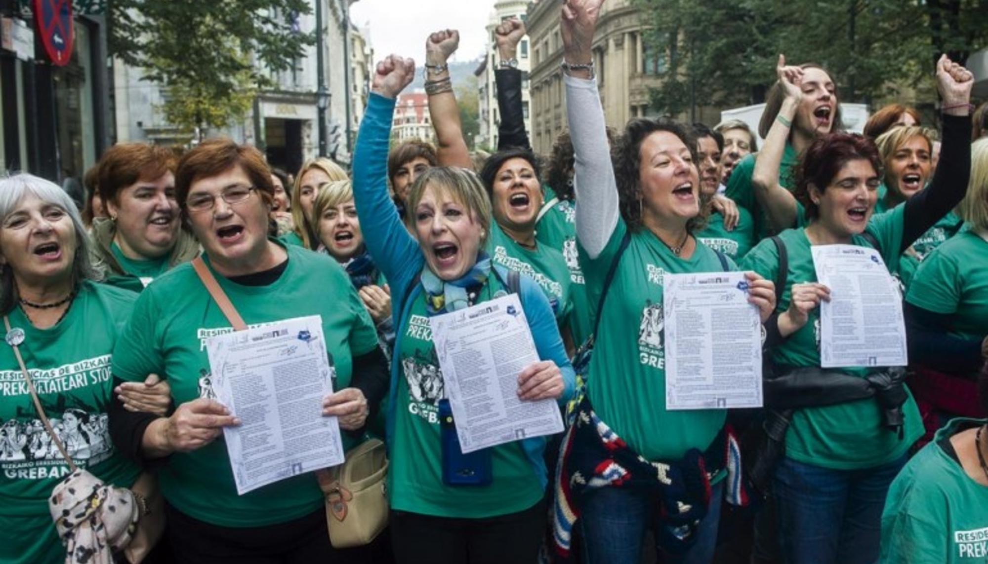 Mujeres en huelga