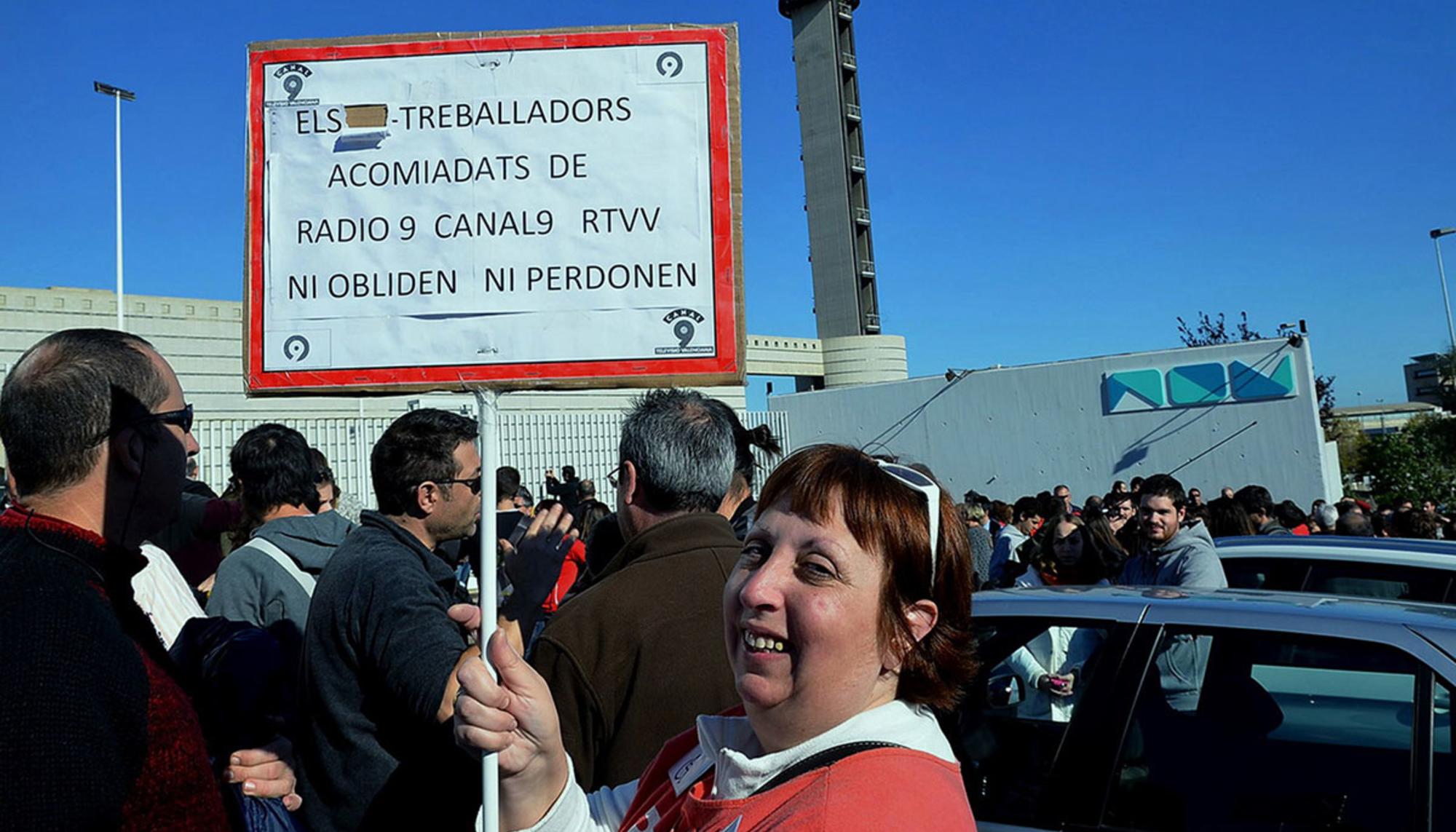 trabajadores RTVV ERE despidos