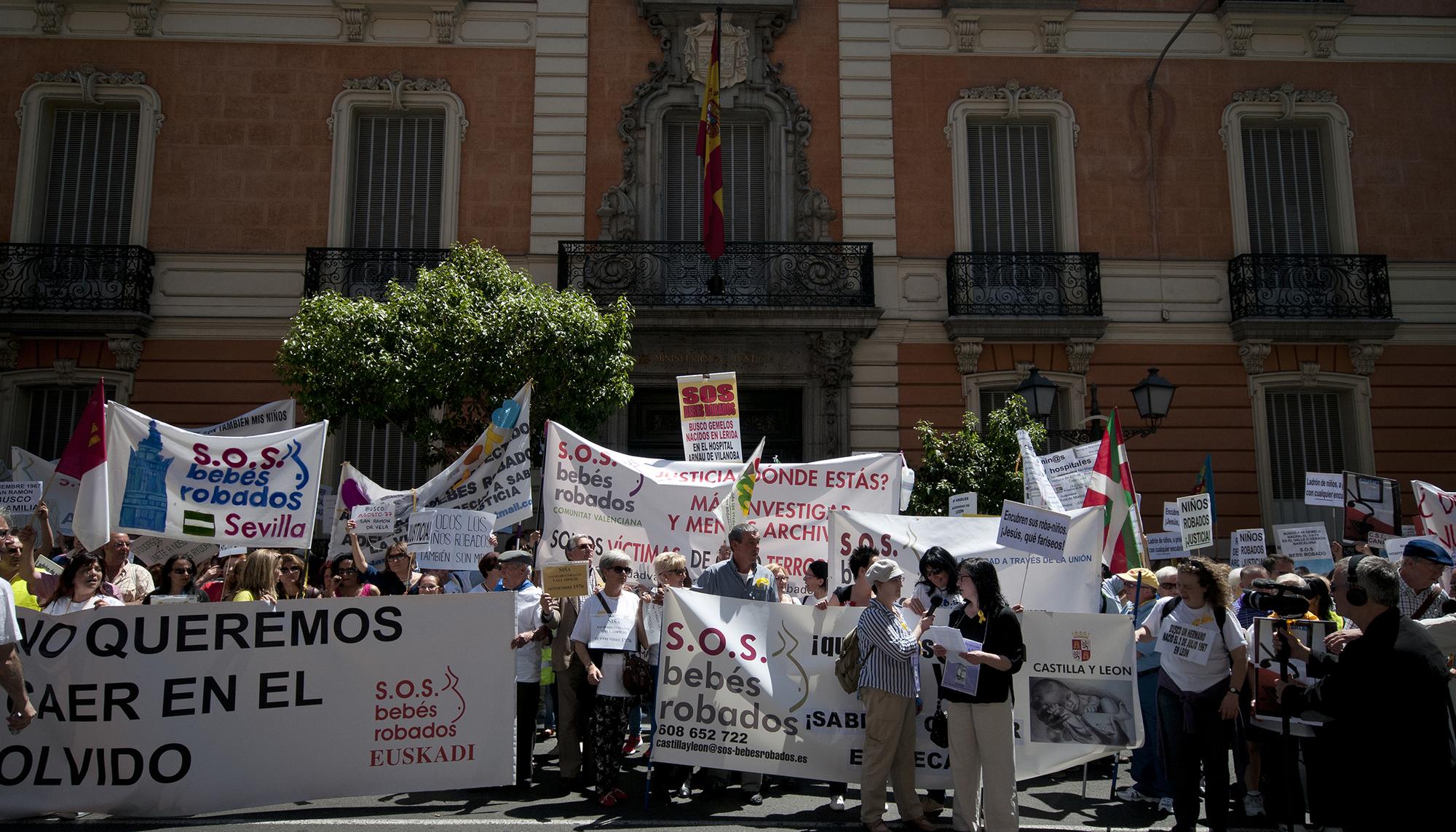 Manifestación niños robados Justicia