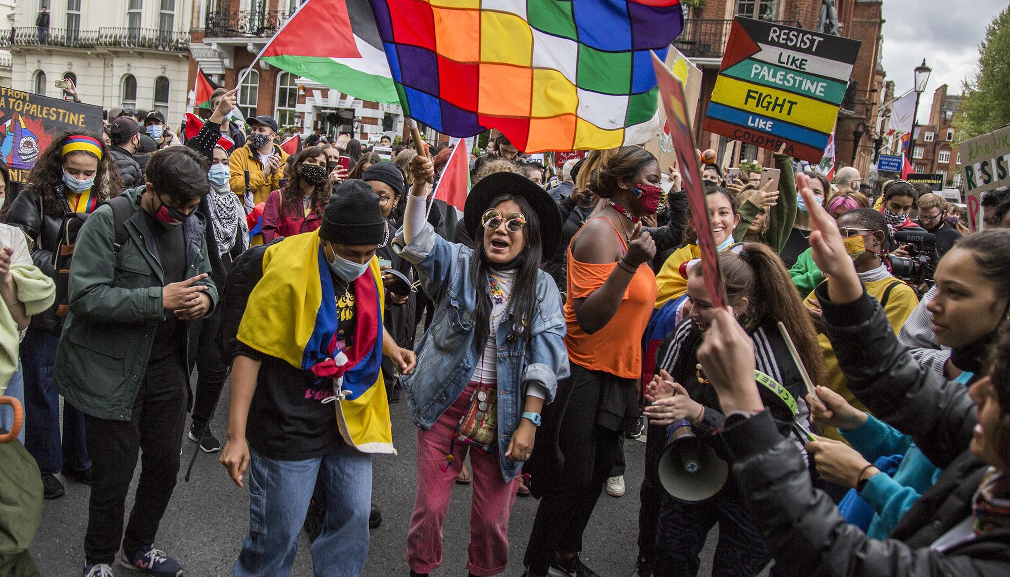 Colombia y Palestina en Londres - 5