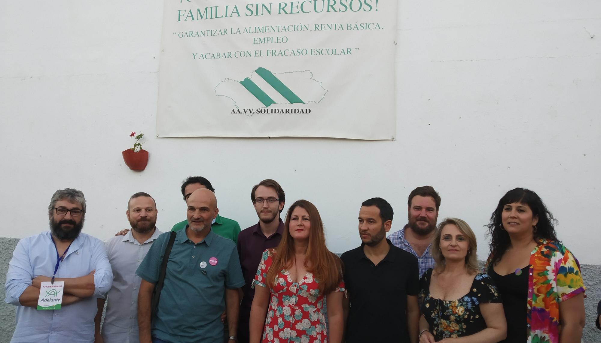 Integrantes de Adelante Sevilla