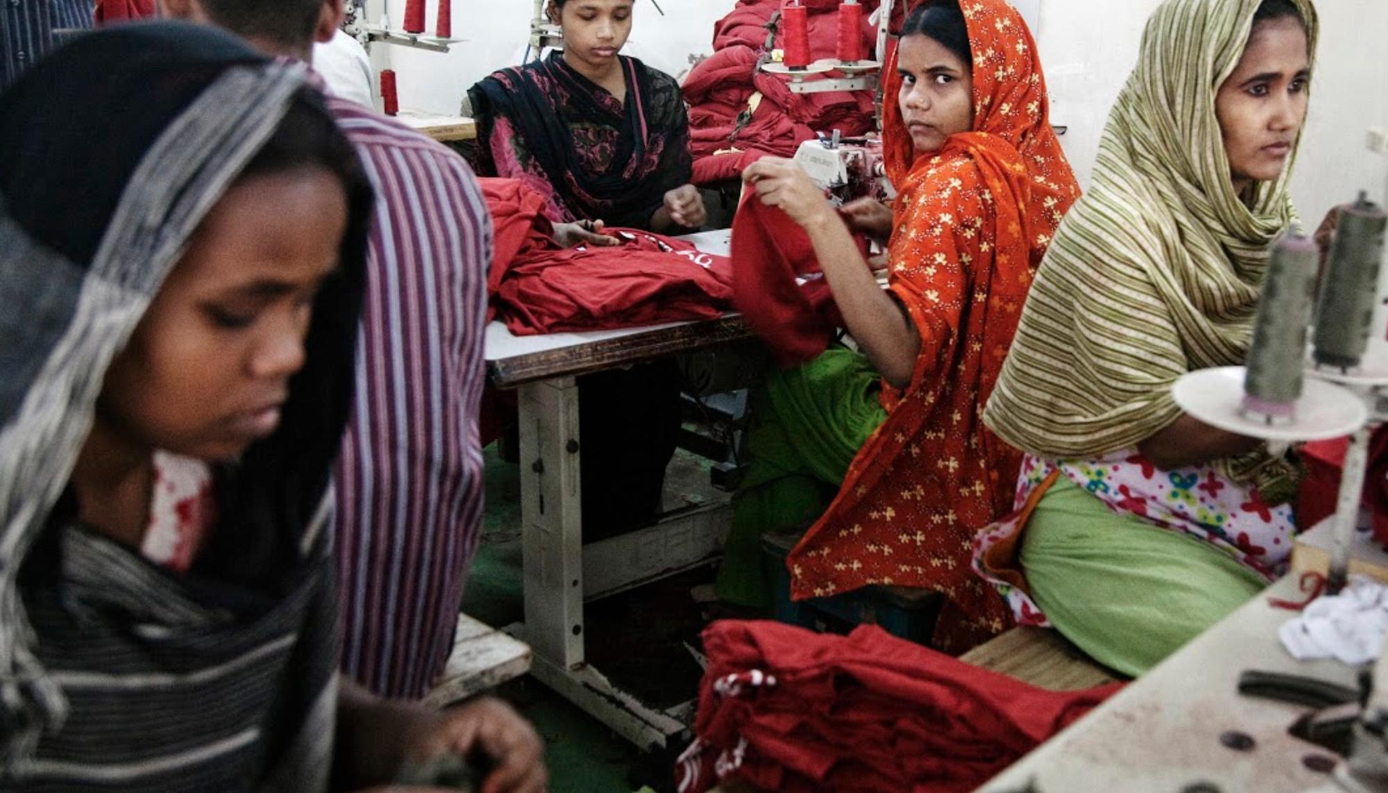 Bangladesh mujeres industria textil