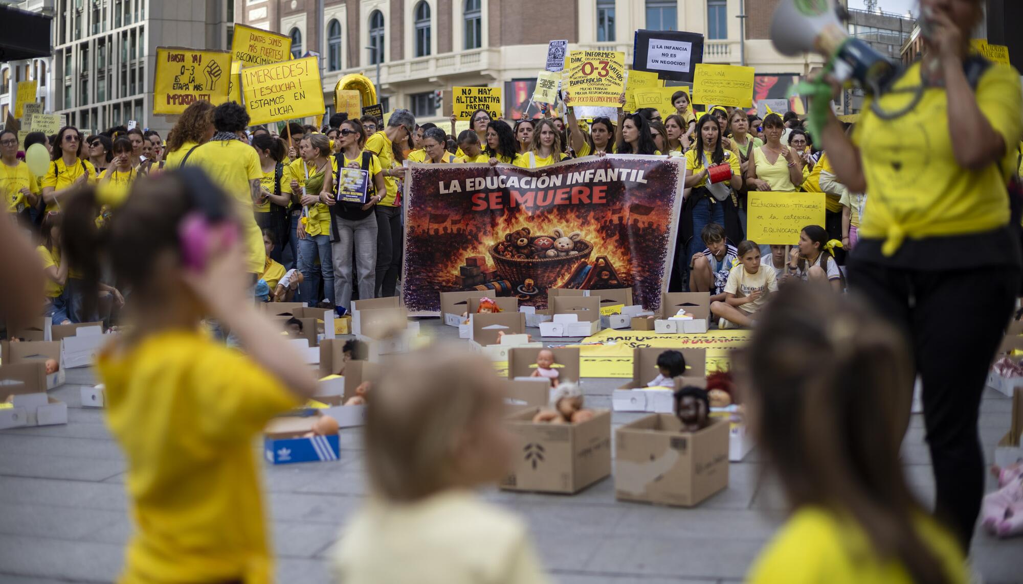 Huelga escuela infantil Callao - 1