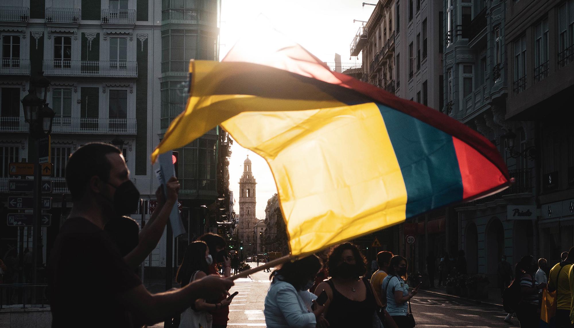 Manifestaciones en defensa del pueblo de Colombia - 1