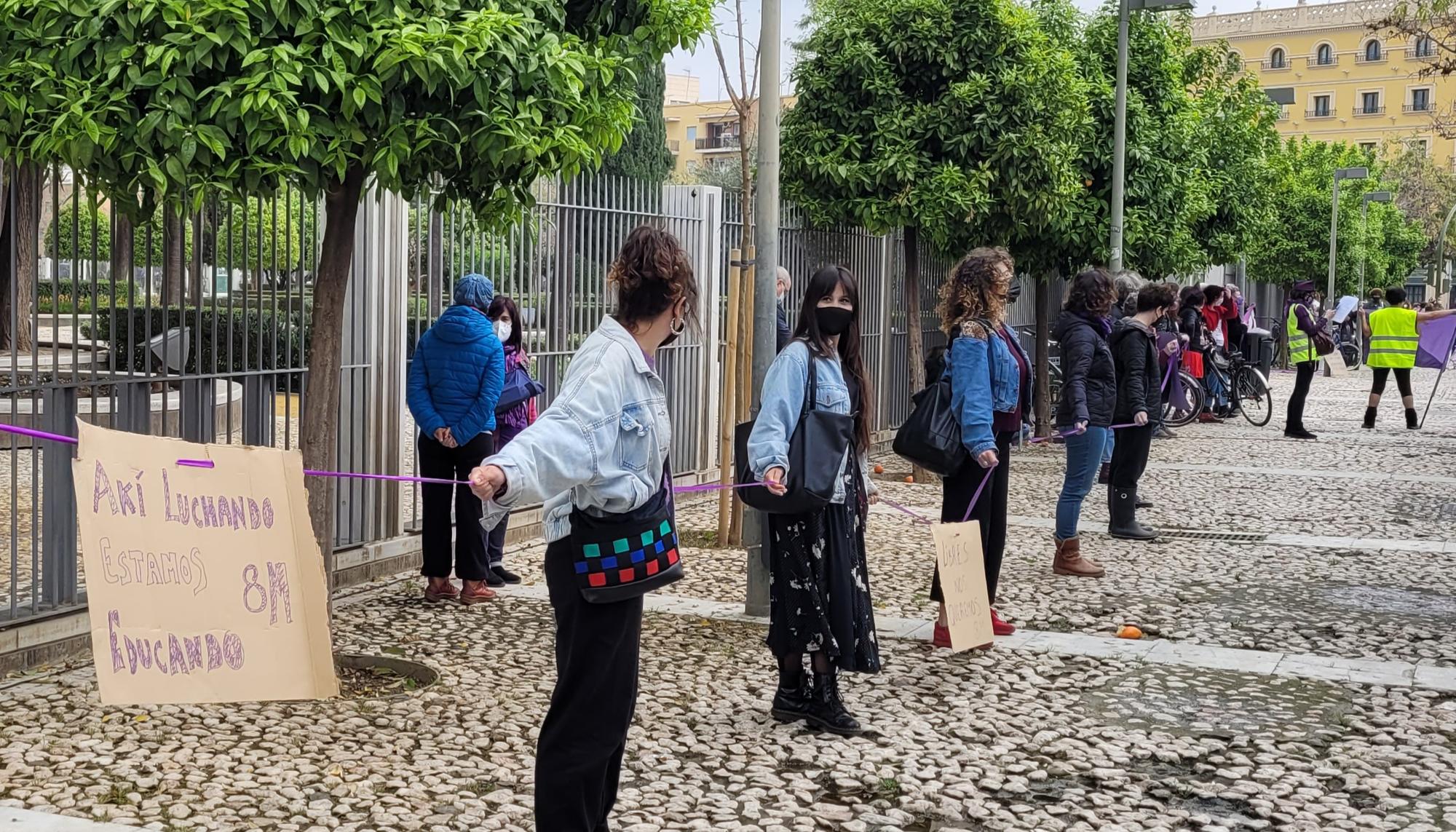 Manifestaciones y concentraciones en Andalucía por motivo del 8M - 27