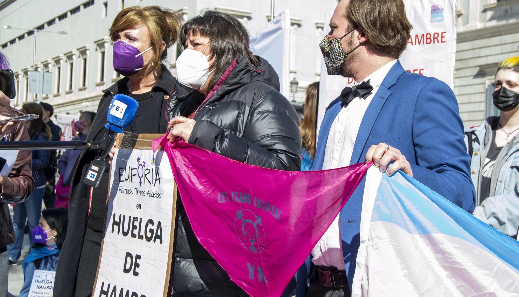 Huelga Congreso Trans 1