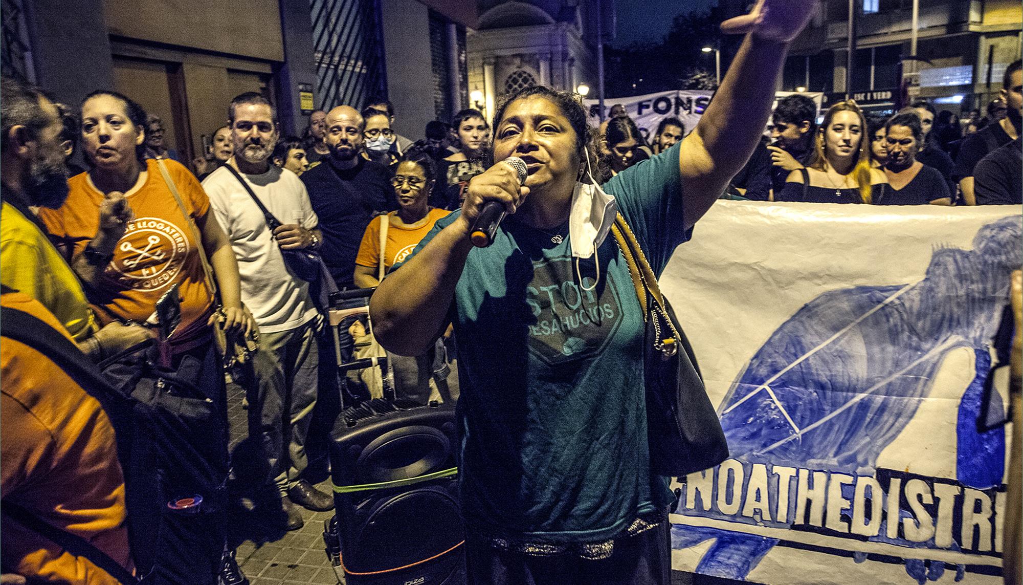 Sindicat de Llogaters Fira de Barcelona No a The District