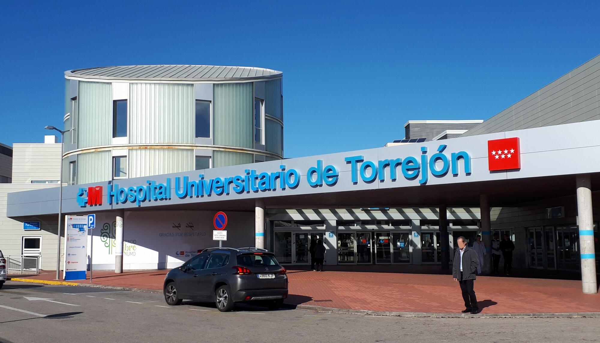 Hospital de Torrejón entrada principal