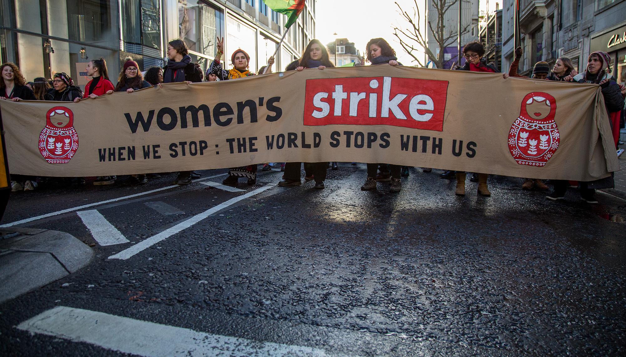 Manifestación del 8 de marzo en Londres 16