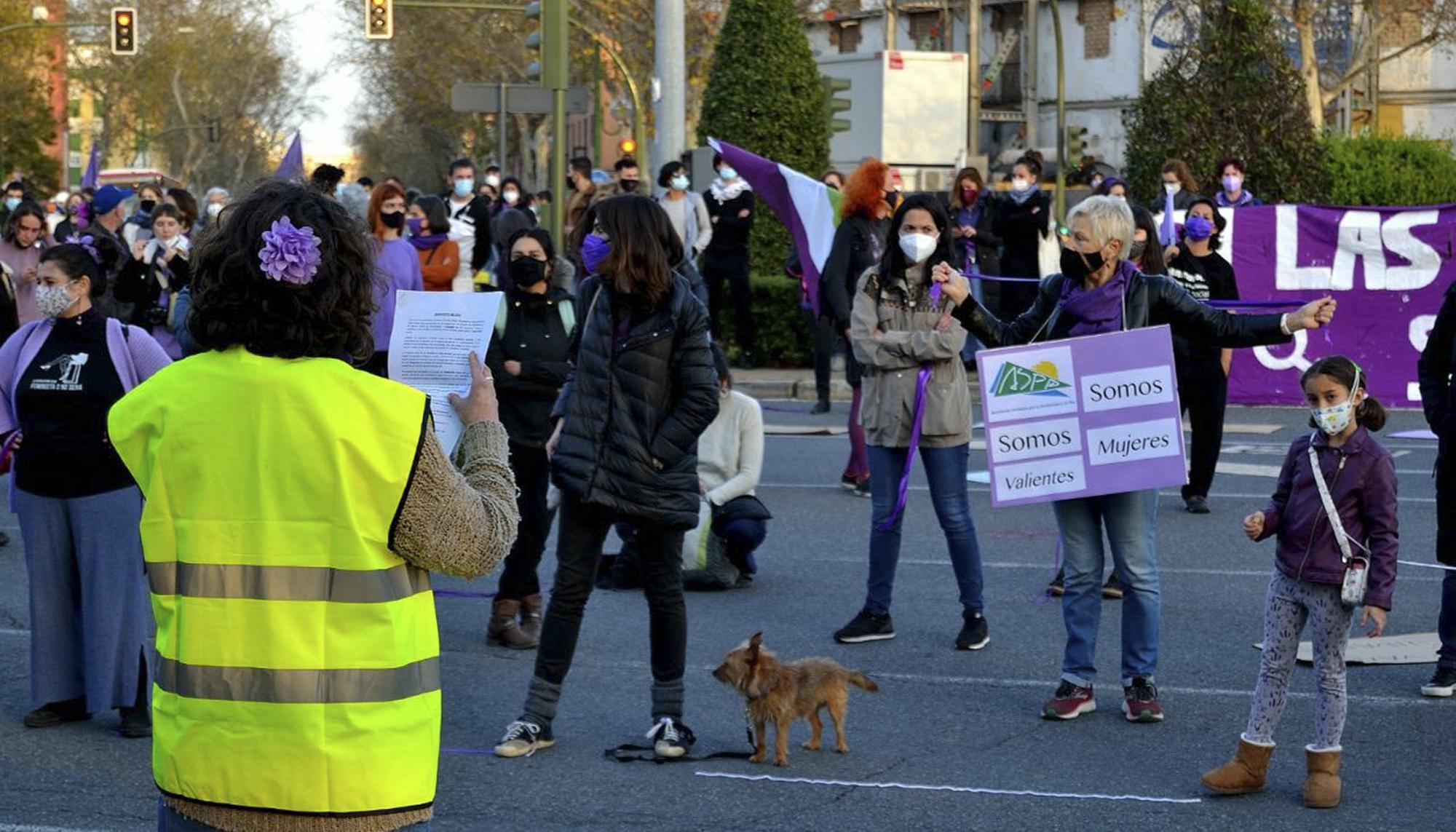 Manifestaciones y concentraciones en Andalucía por motivo del 8M - 21