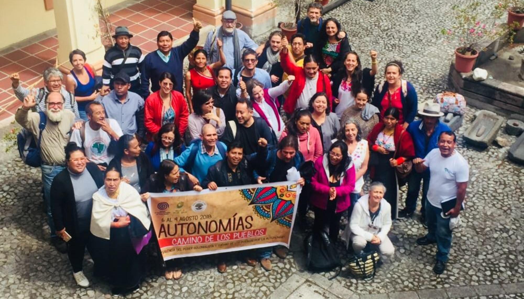 Encuentro Autonomías en Cotacachi (Ecuador)