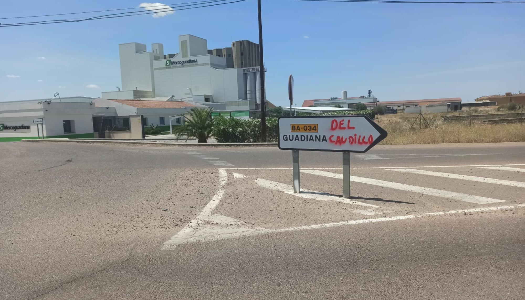 Pintada en Guadiana