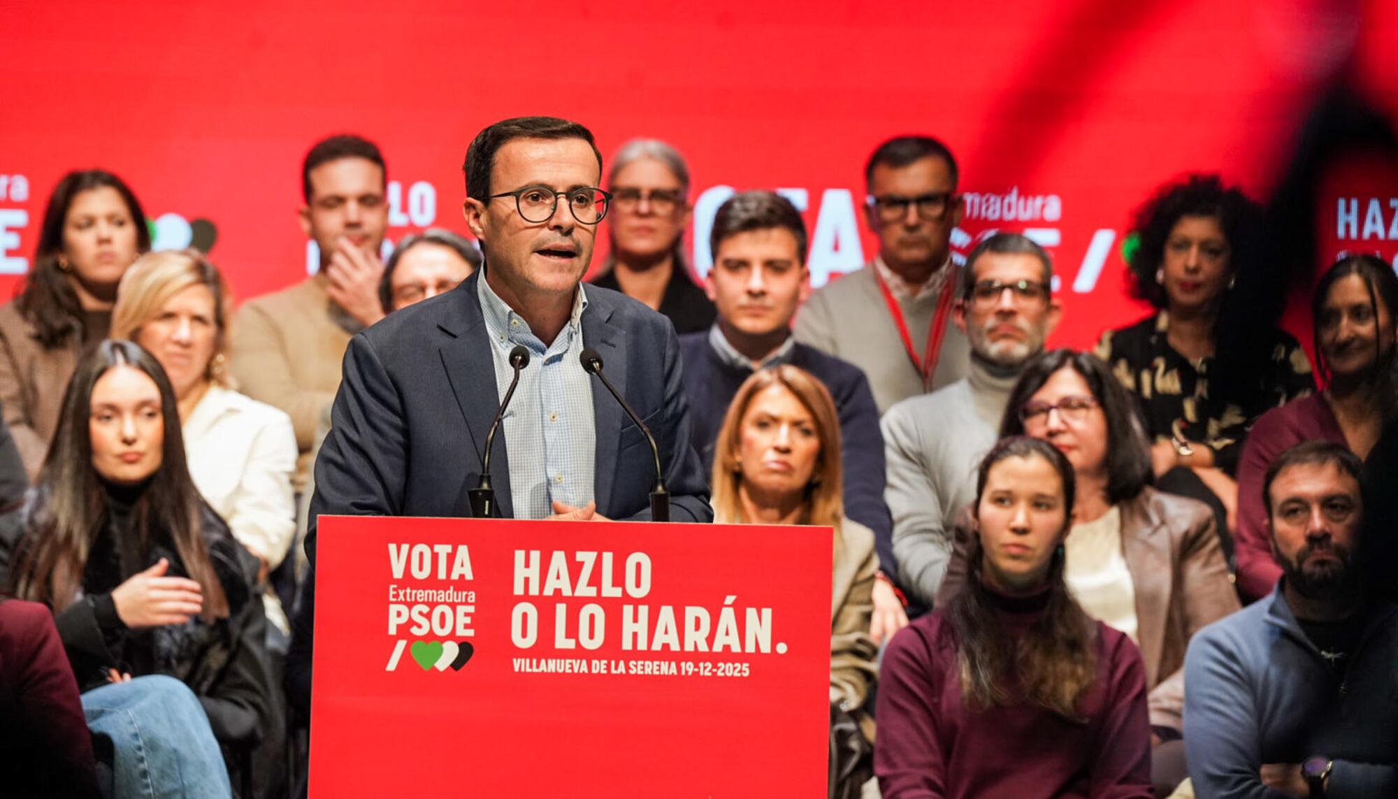 Miguel Ángel Gallardo psoe mitin