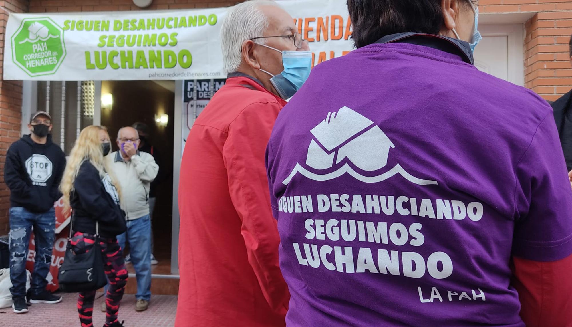 La pah desalojo alcala concentrados