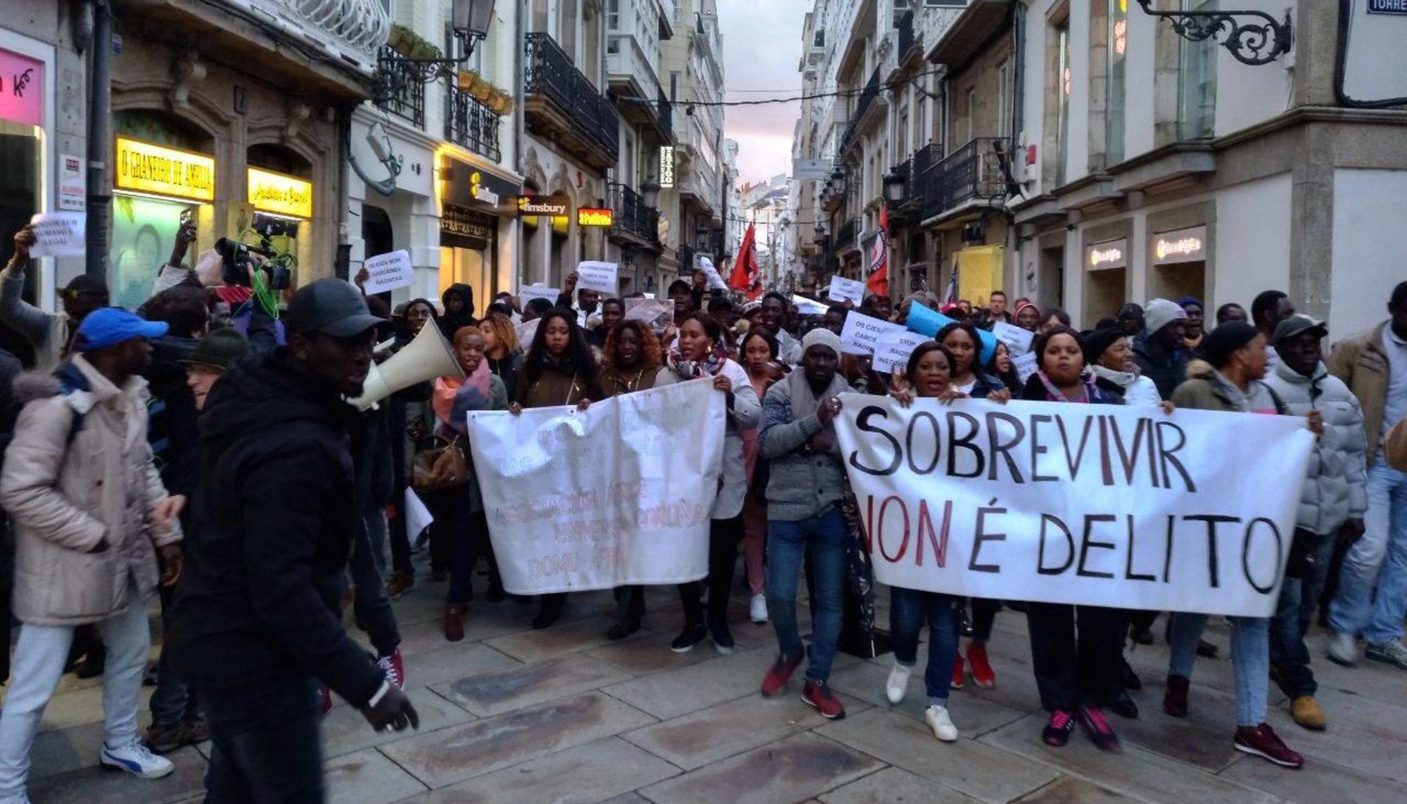 18M Coruña antirracismo