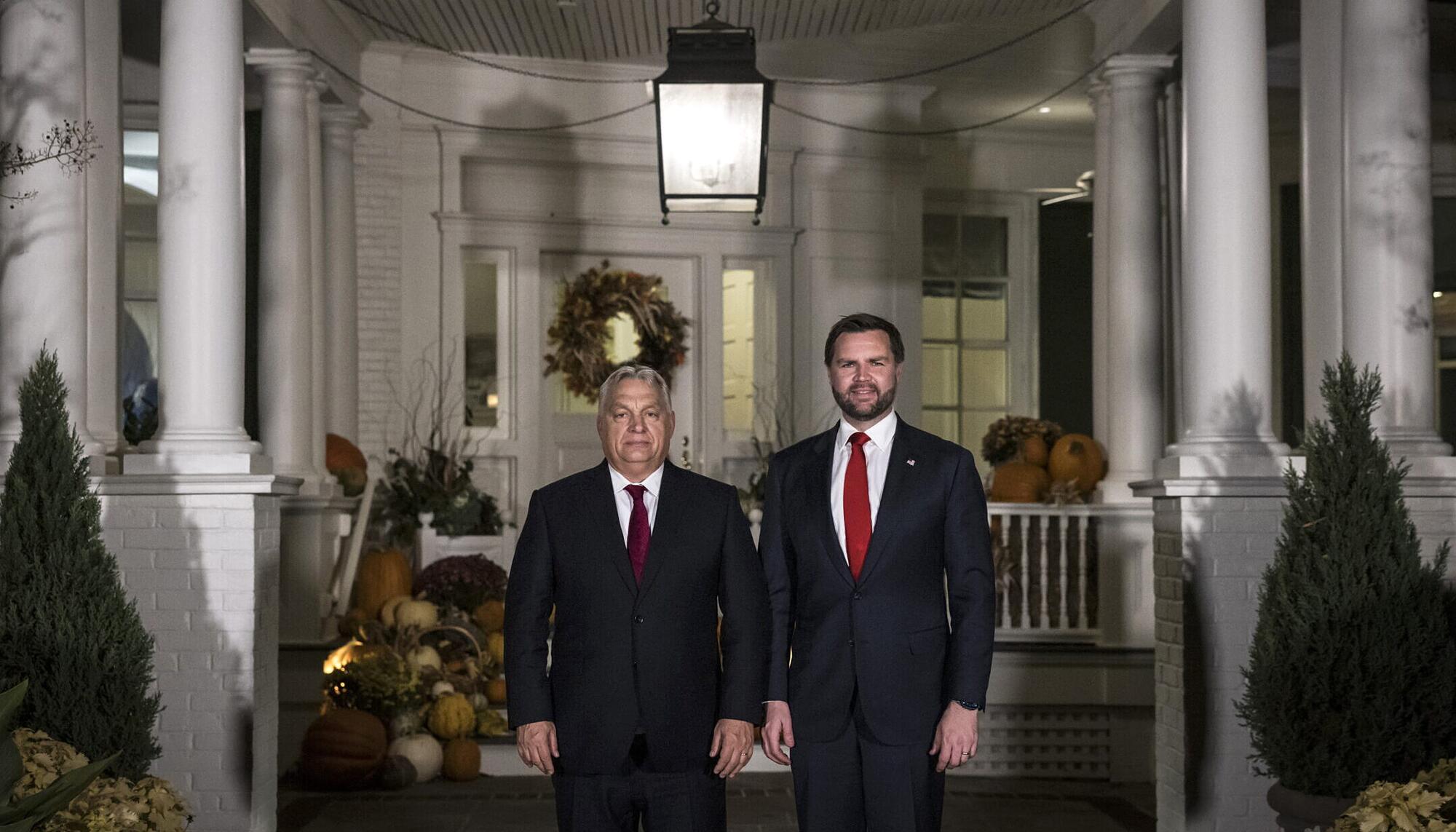 Orban Vance Visita Hungría