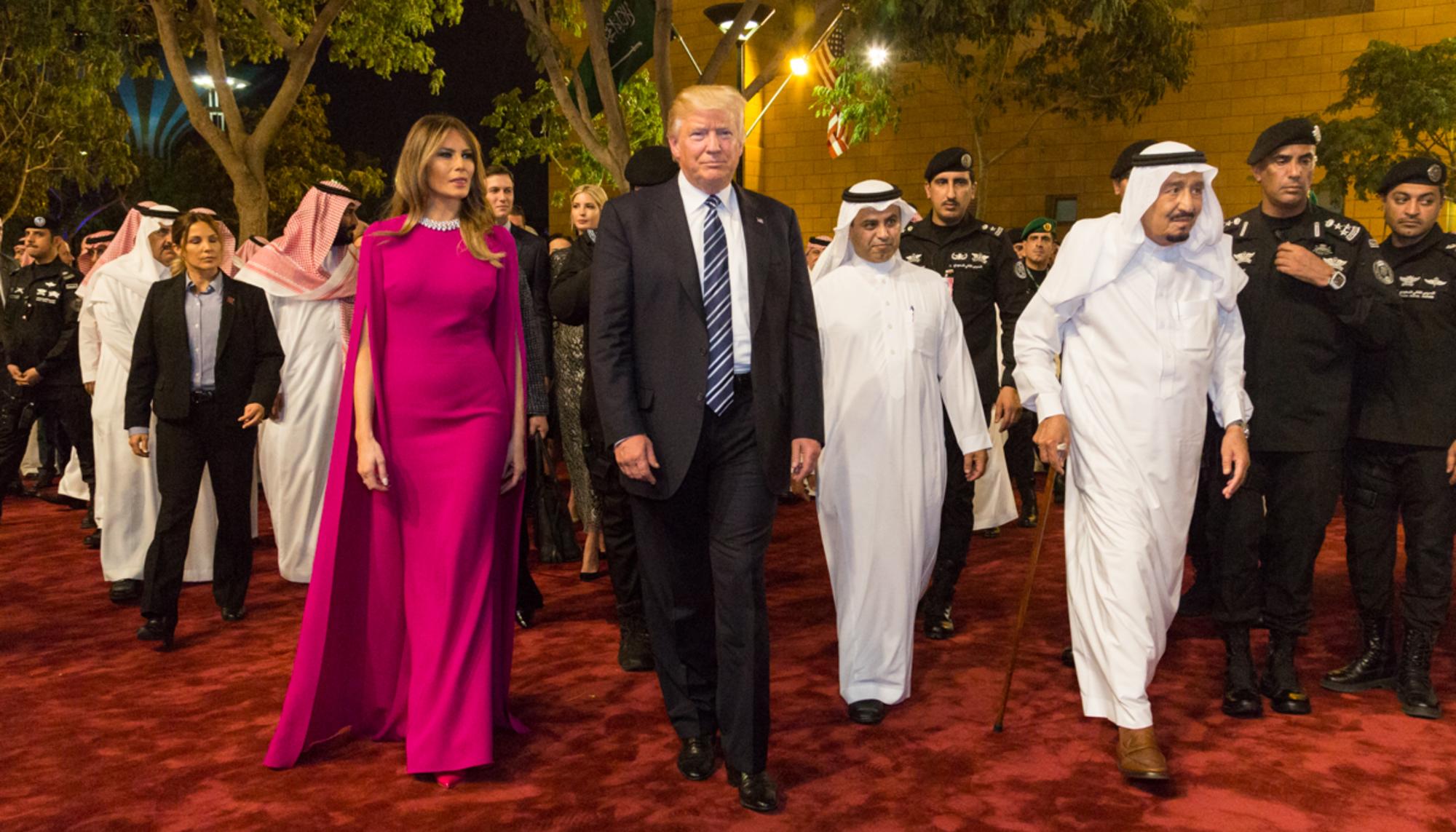 Trump y Mohammad Bin Salmán
