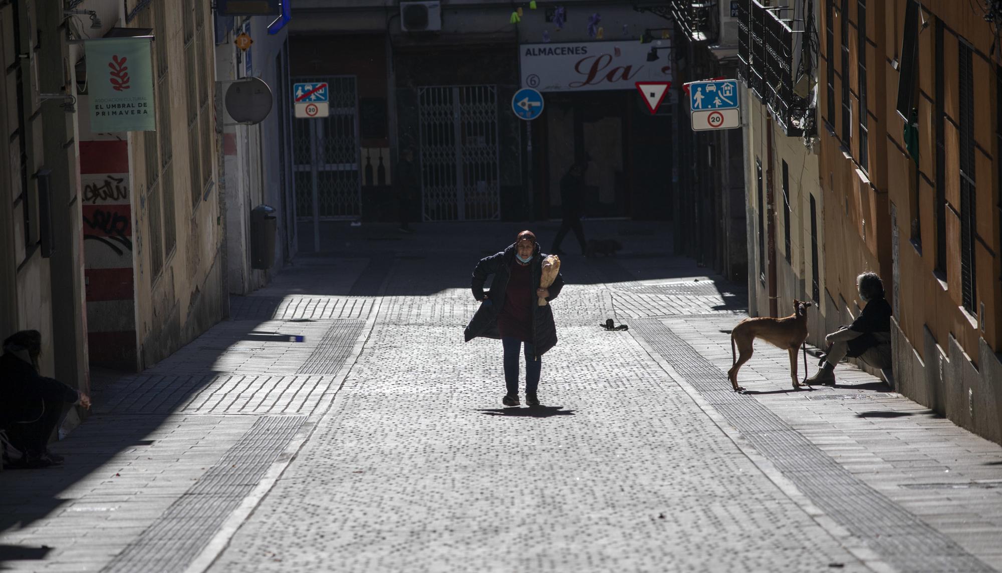 Mujer en Lavapies