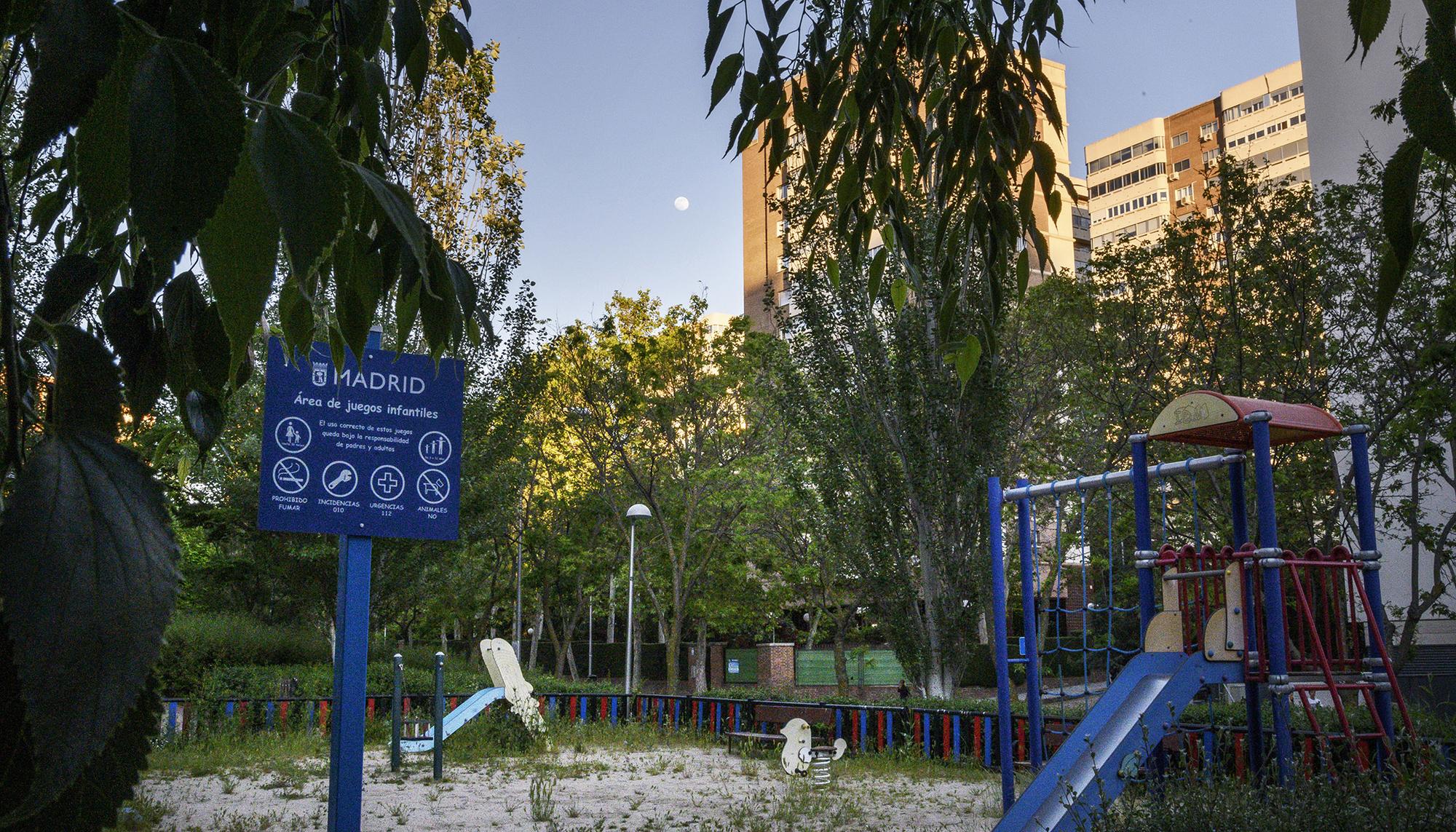 Parque infantil coronavirus