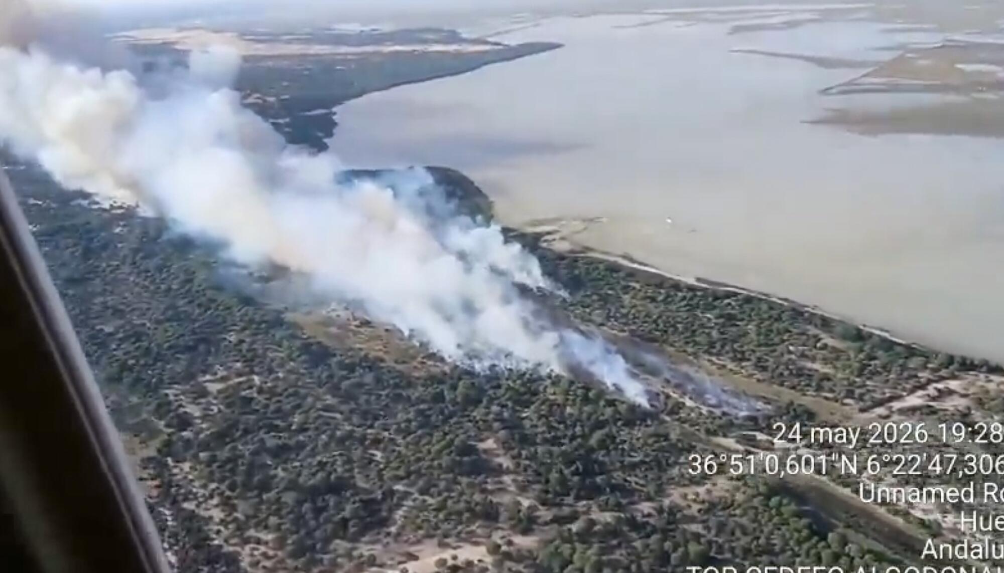 Incendio Doñana mayo 2026