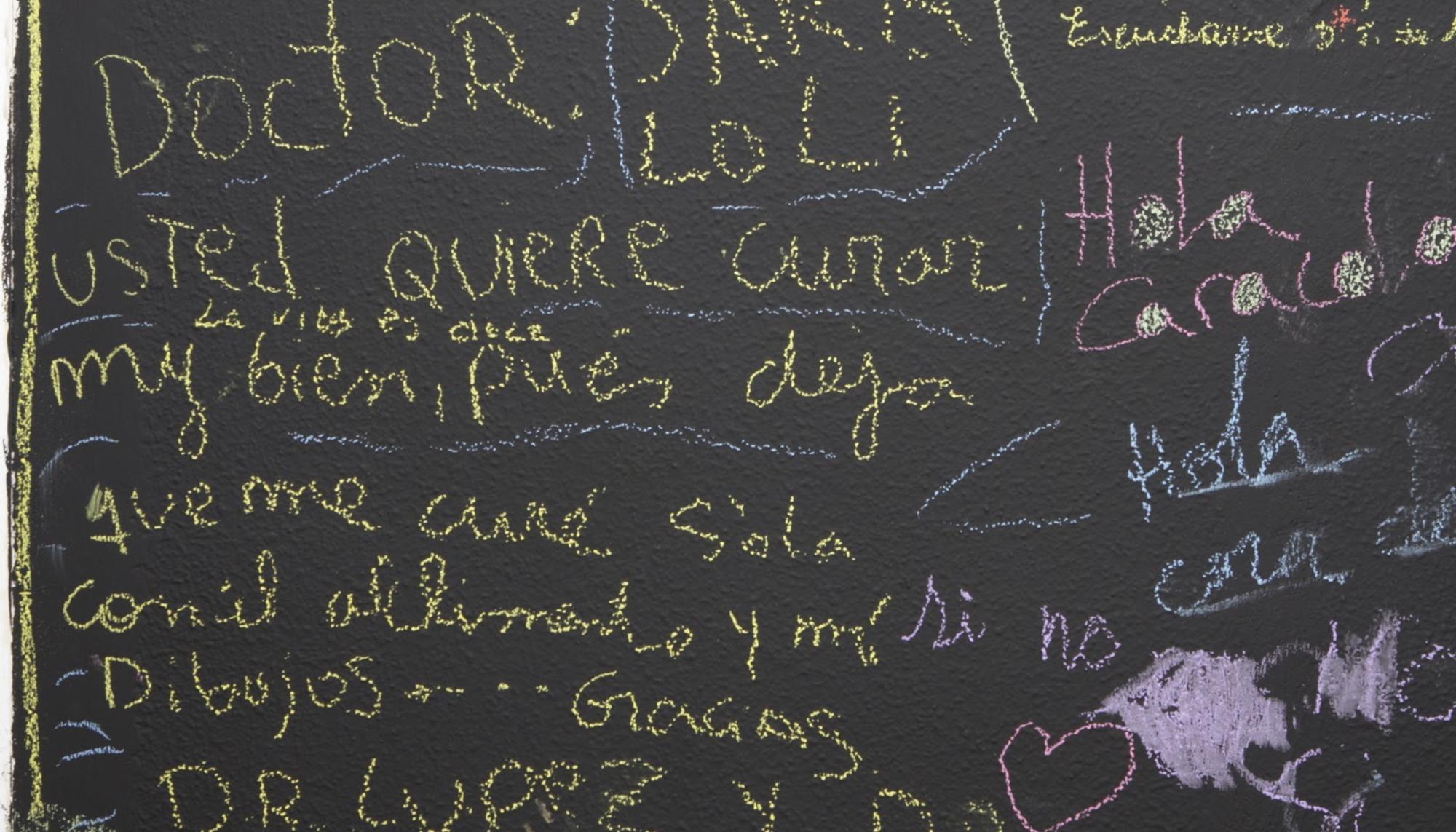 Ferran Petit. Pizarra hospital (2015)