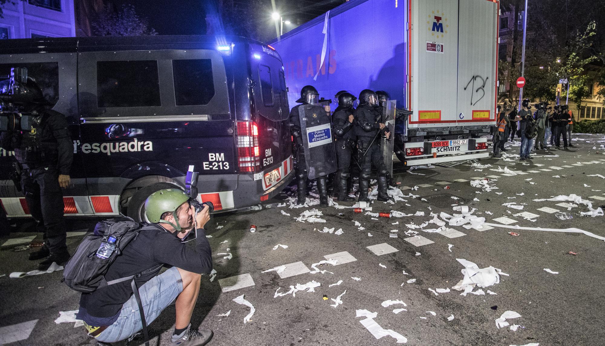 Fotoperiodista Barcelona 16 octubre