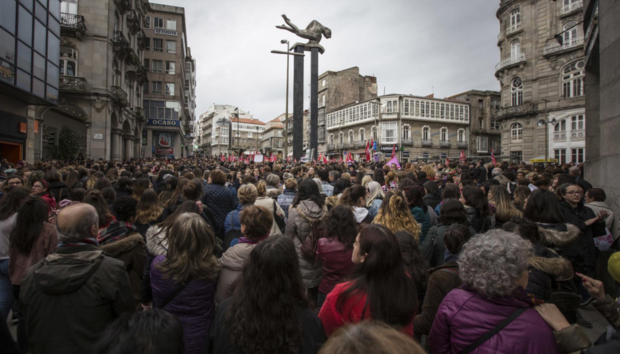 Concentración feminista Vigo