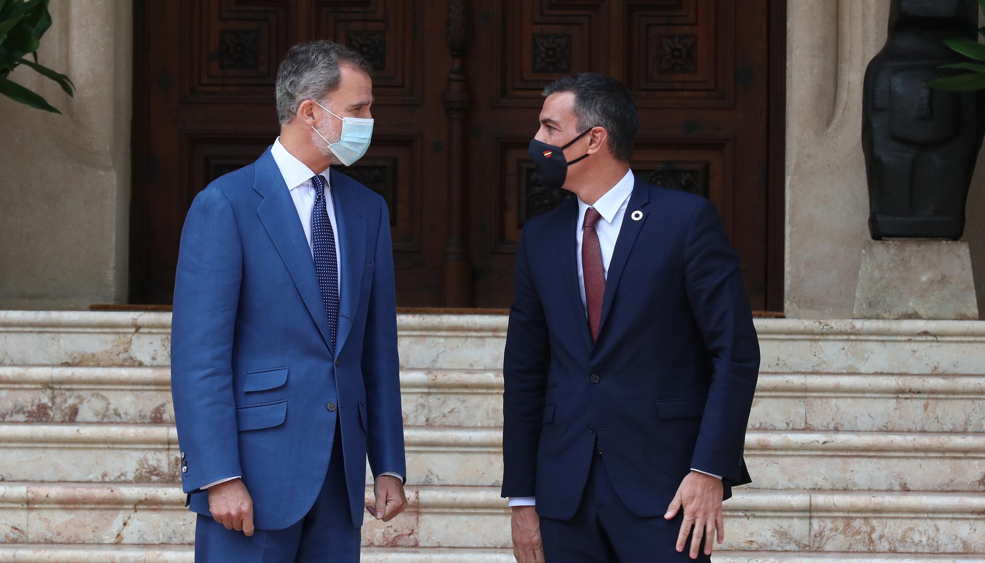 Pedro Sánchez Felipe VI Miravent