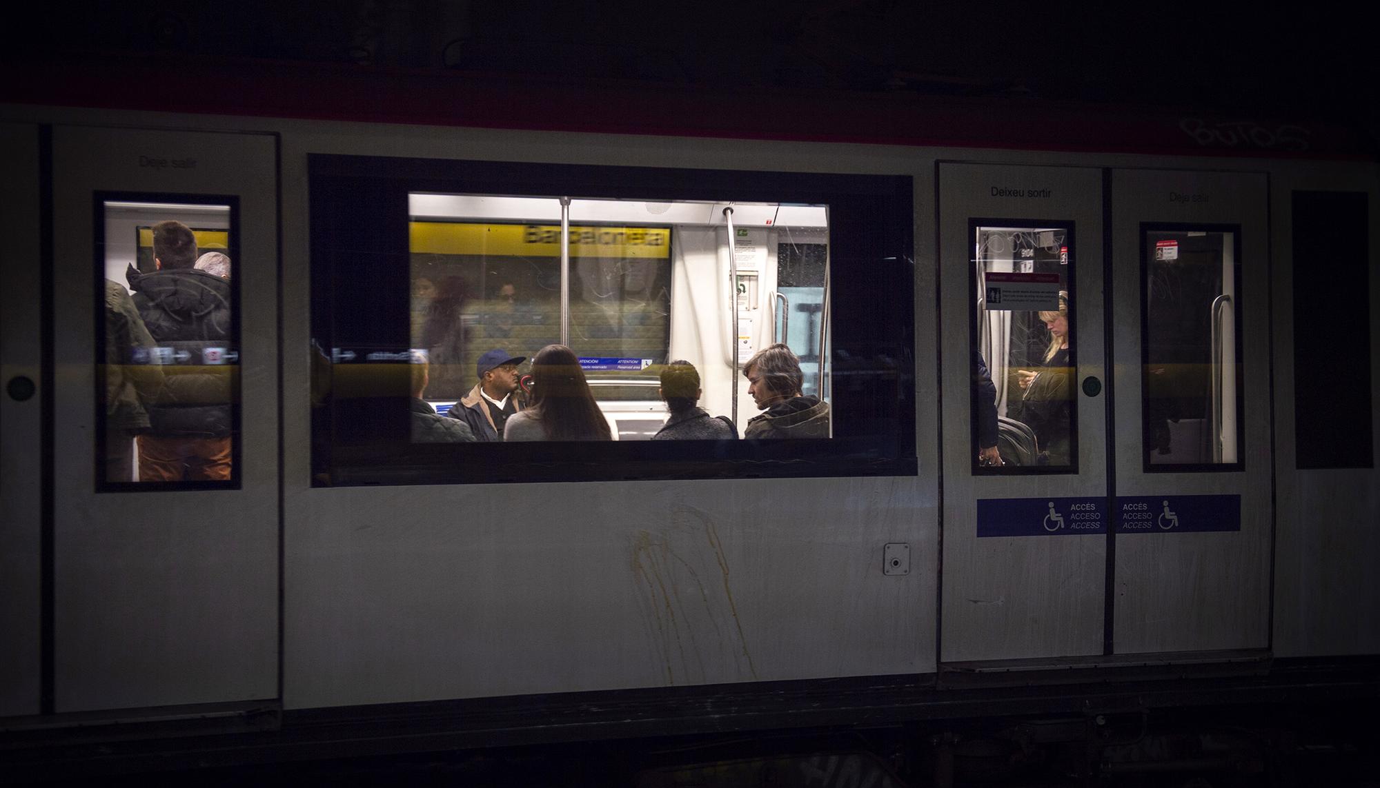 Estacion Metro Barcelona Barceloneta