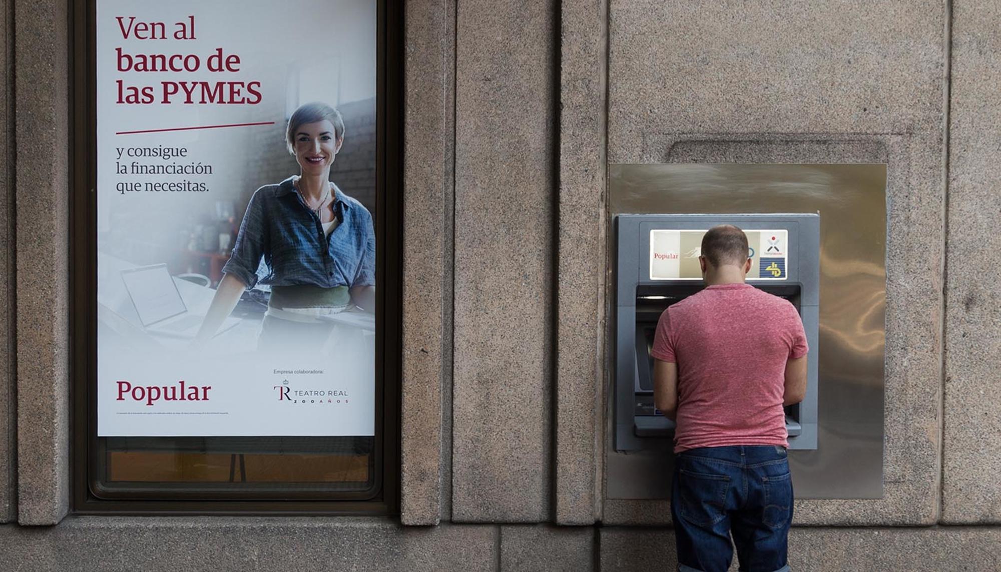 Cajero del Banco Popular