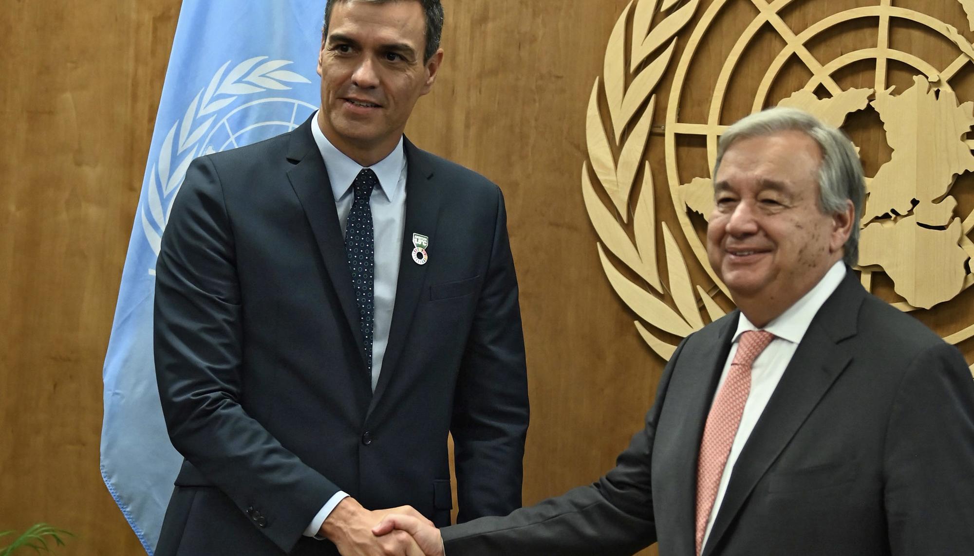 Pedro Sanchez ONU