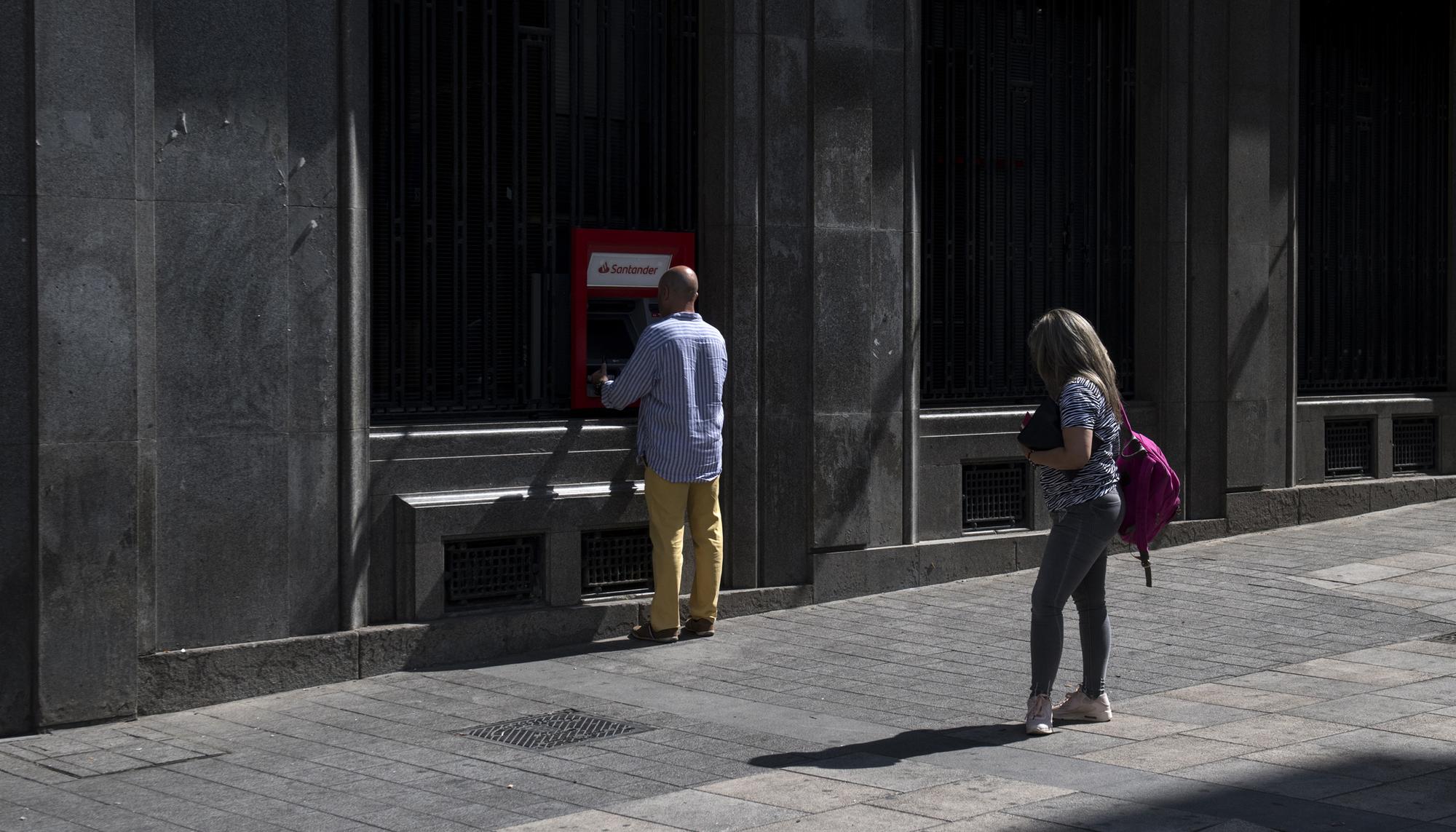 Cajero del Banco Santander