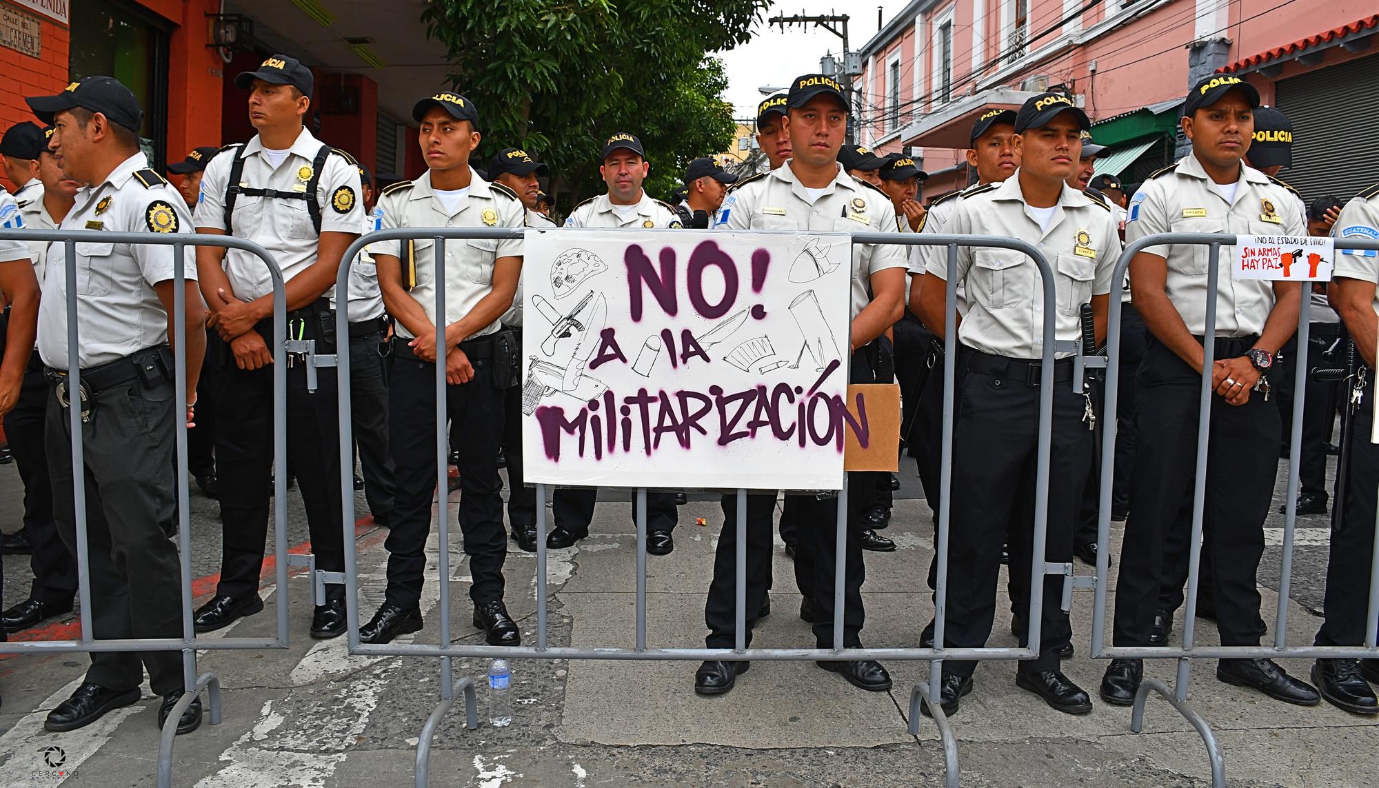 Guatemala: No a la militarización