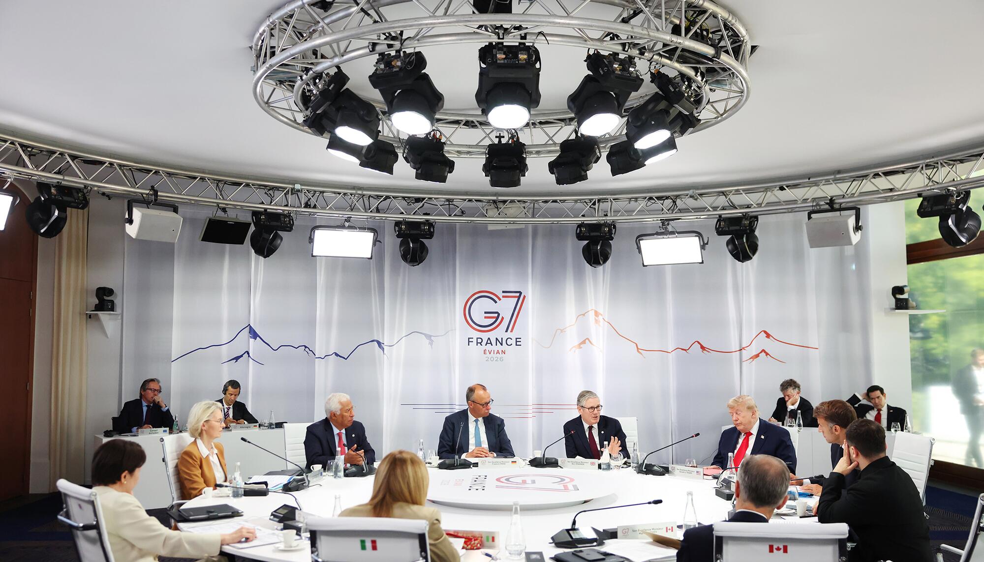 G7 Leaders Summit Evian - 2