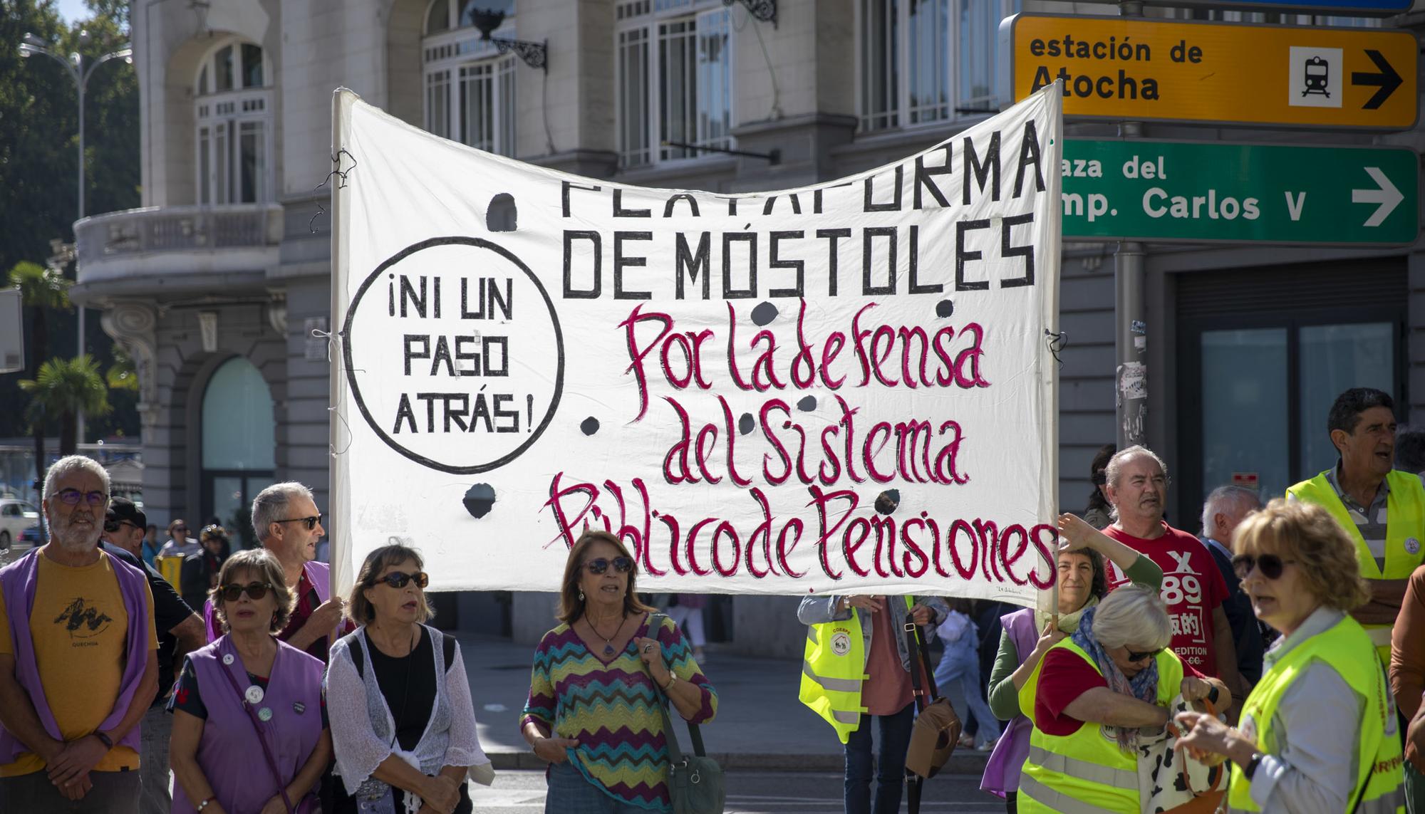 Concentración pensionistas Congreso  20-09-23 - 1